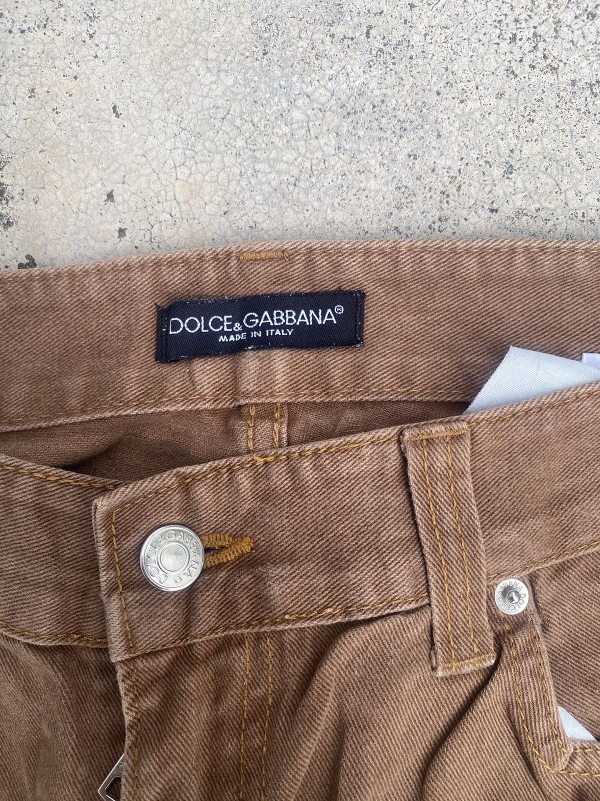 Designer × Dolce & Gabbana Dolce & Gabbana Straight Cut Denim Size US 34 / EU 50 - 5 Thumbnail