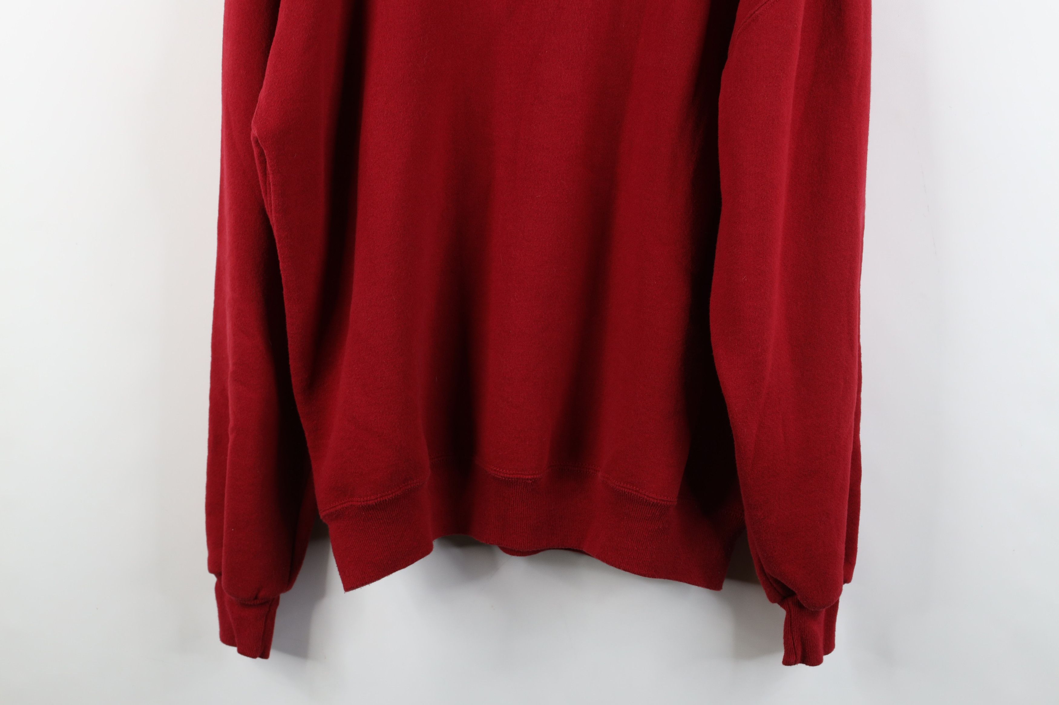 Russell Athletic Vintage 90s Russell Athletic Marching Band Hoodie Red USA Size US XL / EU 56 / 4 - 14 Thumbnail