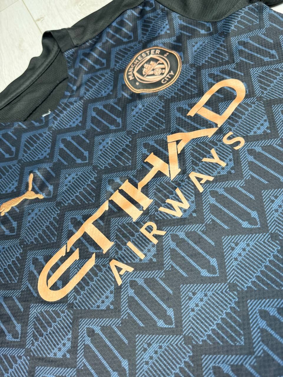 Puma PUMA Manchester City 2020\21 Away Football Soccer Jersey Size US S / EU 44-46 / 1 - 6 Thumbnail