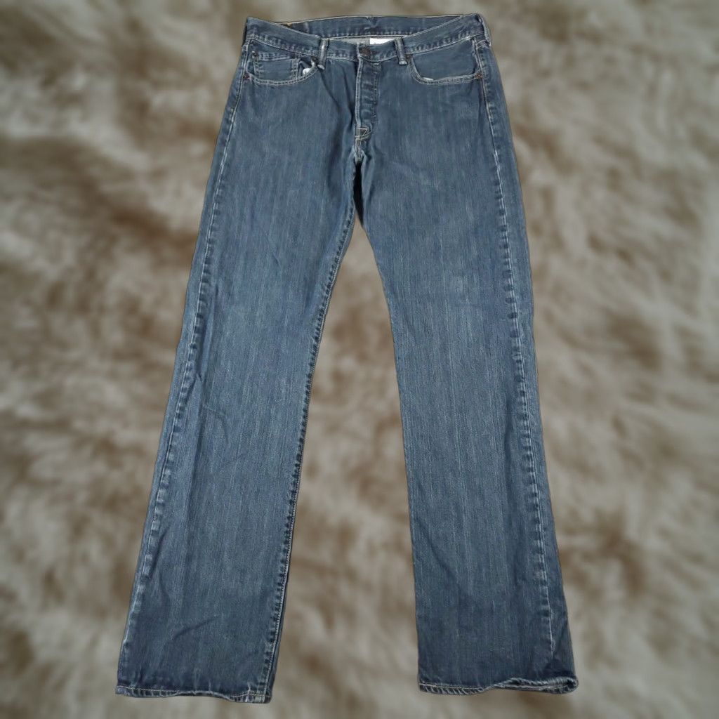 Kith × Levi's Kith X Levi's Strawberry Fields 501 Denim Size 34X32