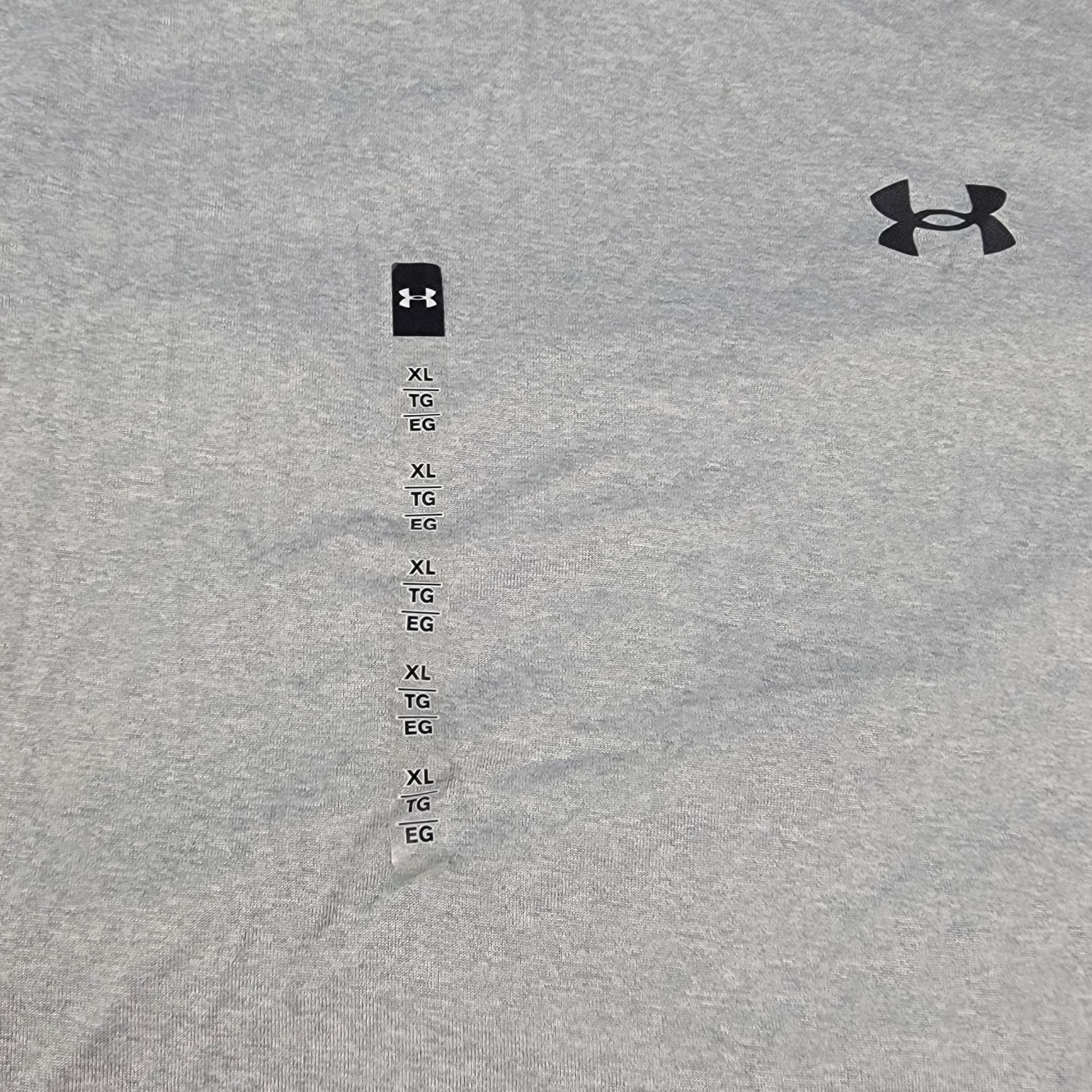 Under Armour Under Armour Mens XL Gray The Tech Tee Shirt Short Sleeve At Size US XL / EU 56 / 4 - 4 Thumbnail