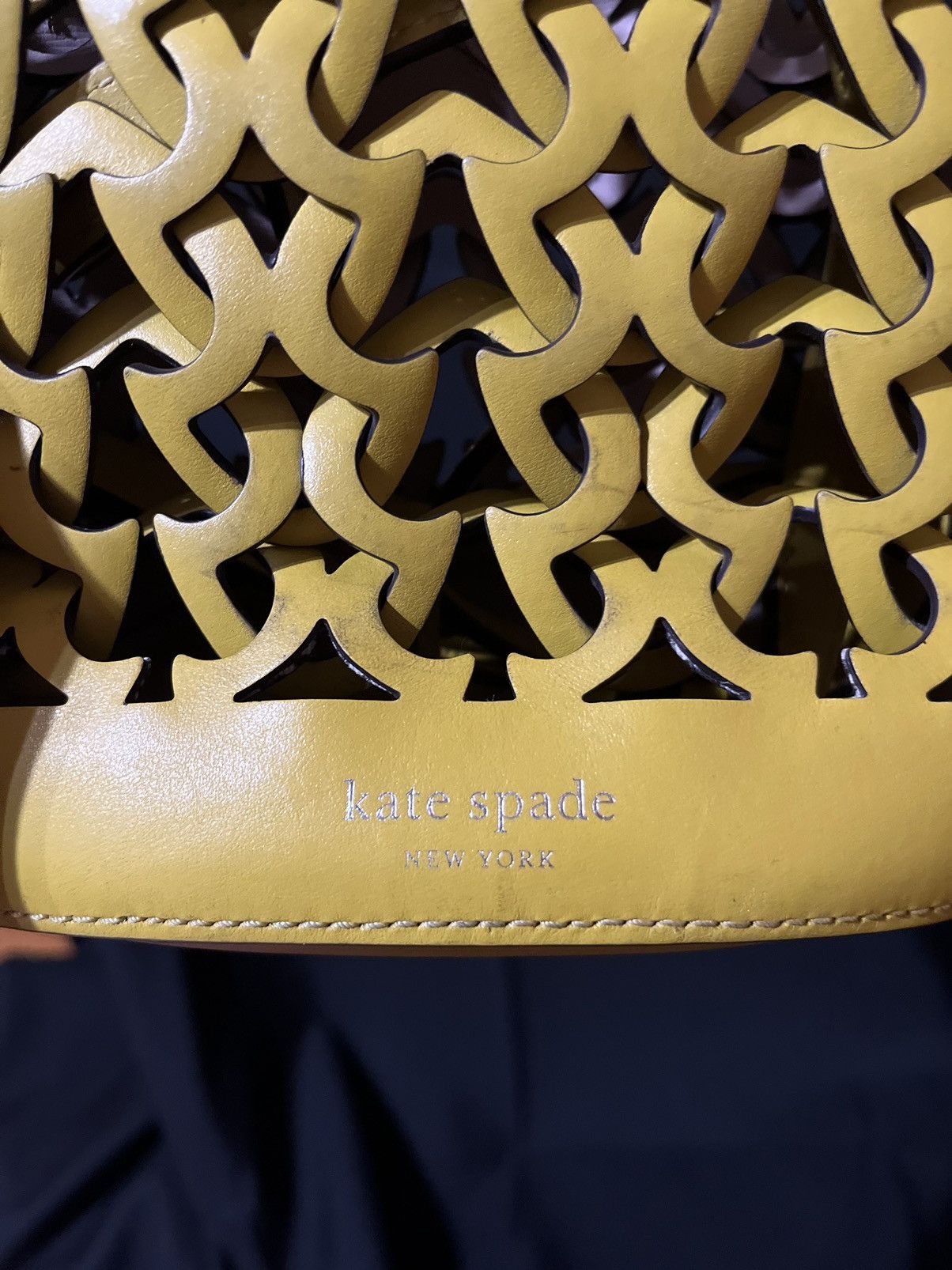 Kate Spade Kate Spade Dorie Bucket Bag Yellow Size ONE SIZE - 3 Thumbnail