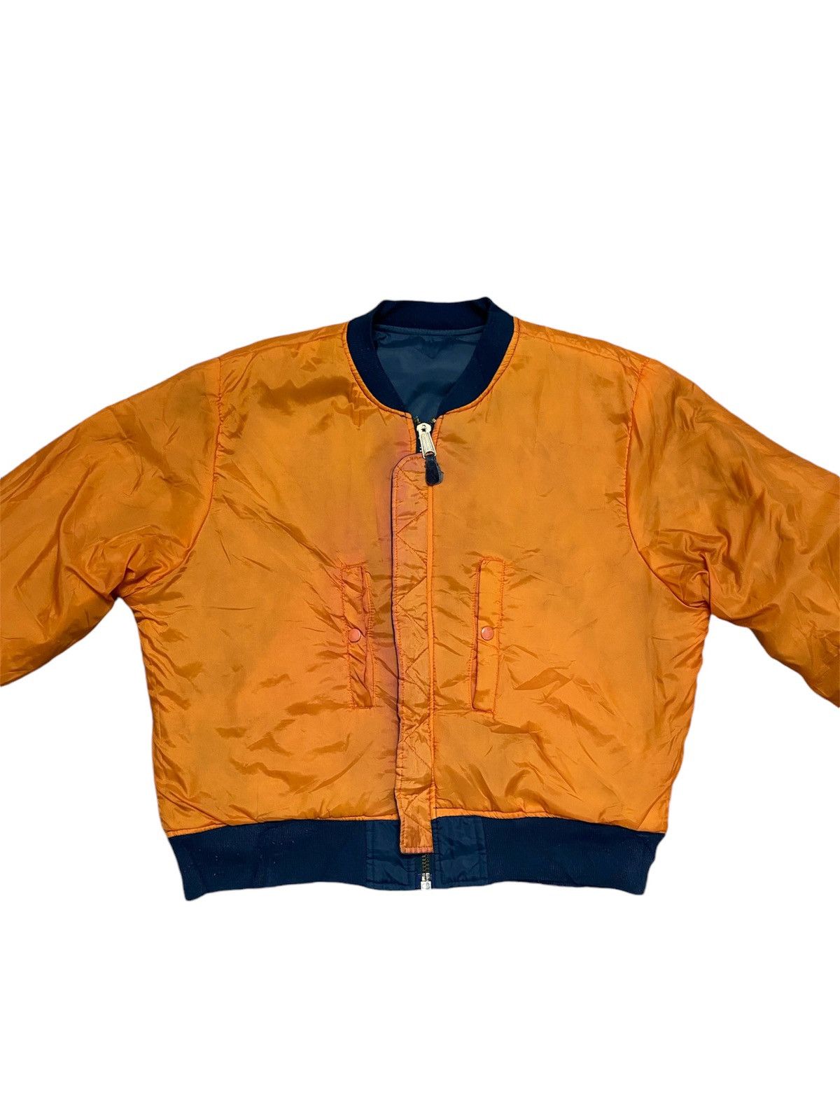 Vintage Vintage bomber jacket MA-1 reversible Size US L / EU 52-54 / 3 - 5 Thumbnail