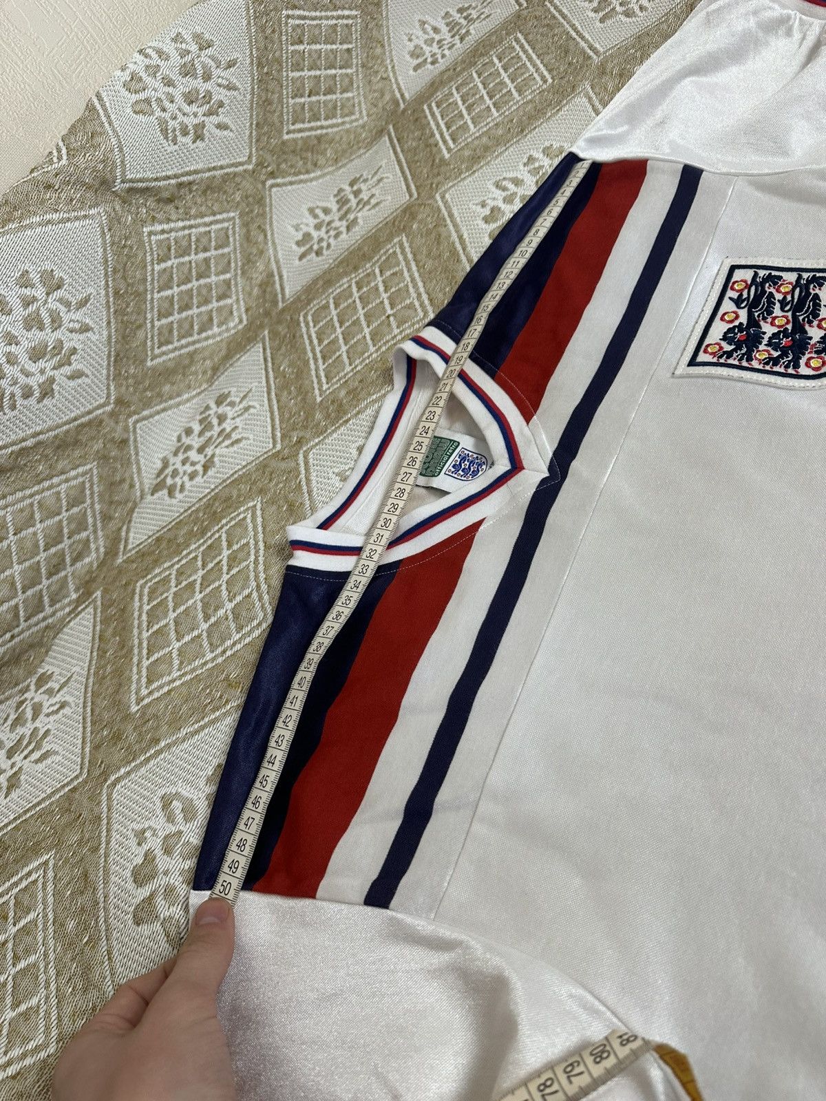 Vintage 🔥 ENGLAND National Team 1980 1983 Soccer Shirt Jersey Rare Size US S / EU 44-46 / 1 - 10 Thumbnail