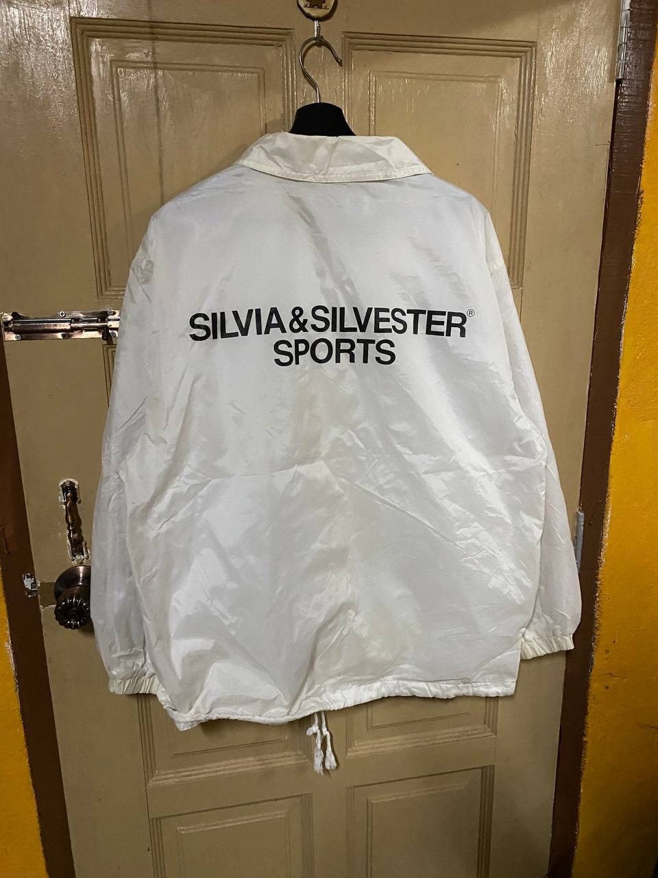 Vintage Vintage 90s Silvia & Silvester Nylon Coach Jacket Size US L / EU 52-54 / 3 - 12 Thumbnail