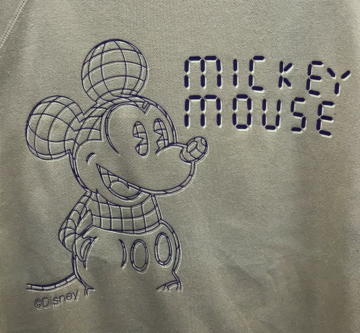 Disney × Mickey Mouse × Vintage Vintage Plastic Toys Disney Mickey Mouse Sweatshirt Size US M / EU 48-50 / 2 - 3 Thumbnail