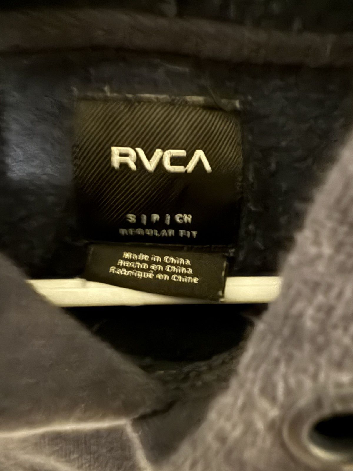 RVCA RVCA color block grey and navy hoodie sweatshirt Size US S / EU 44-46 / 1 - 2 Thumbnail