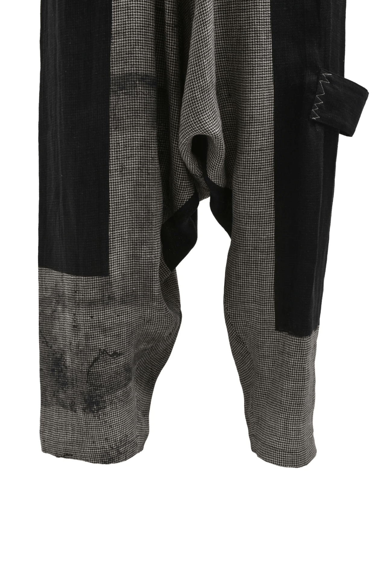 Yohji Yamamoto Yohji Yamamoto Pour Homme - SQUARE PATTERN SAROUEL PANTS Size US 32 / EU 48 - 13 Thumbnail