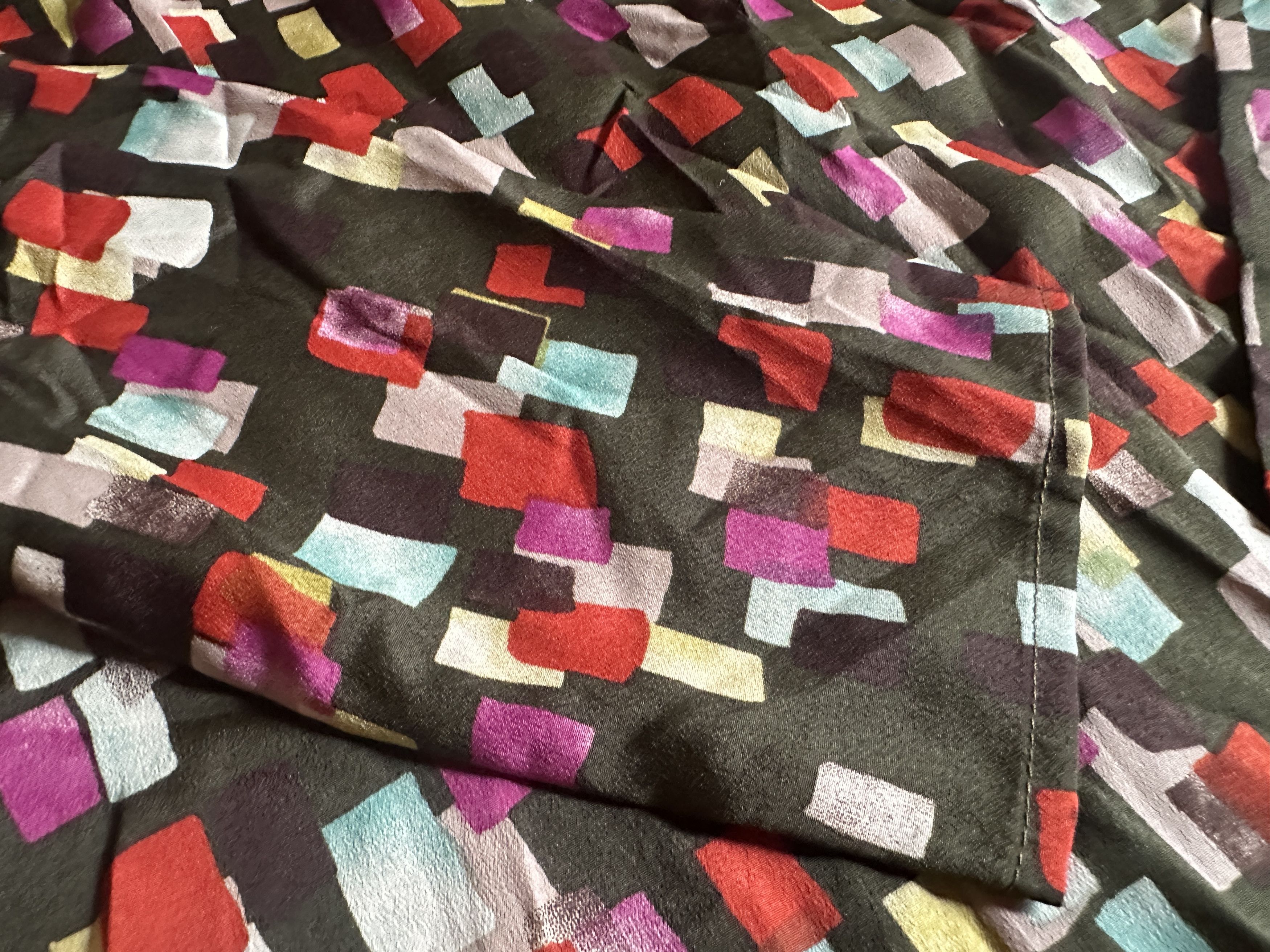 Other Jaye.e Multi-Color Long Sleeve Blouse w/ back slit sz M Size M / US 6-8 / IT 42-44 - 13 Thumbnail