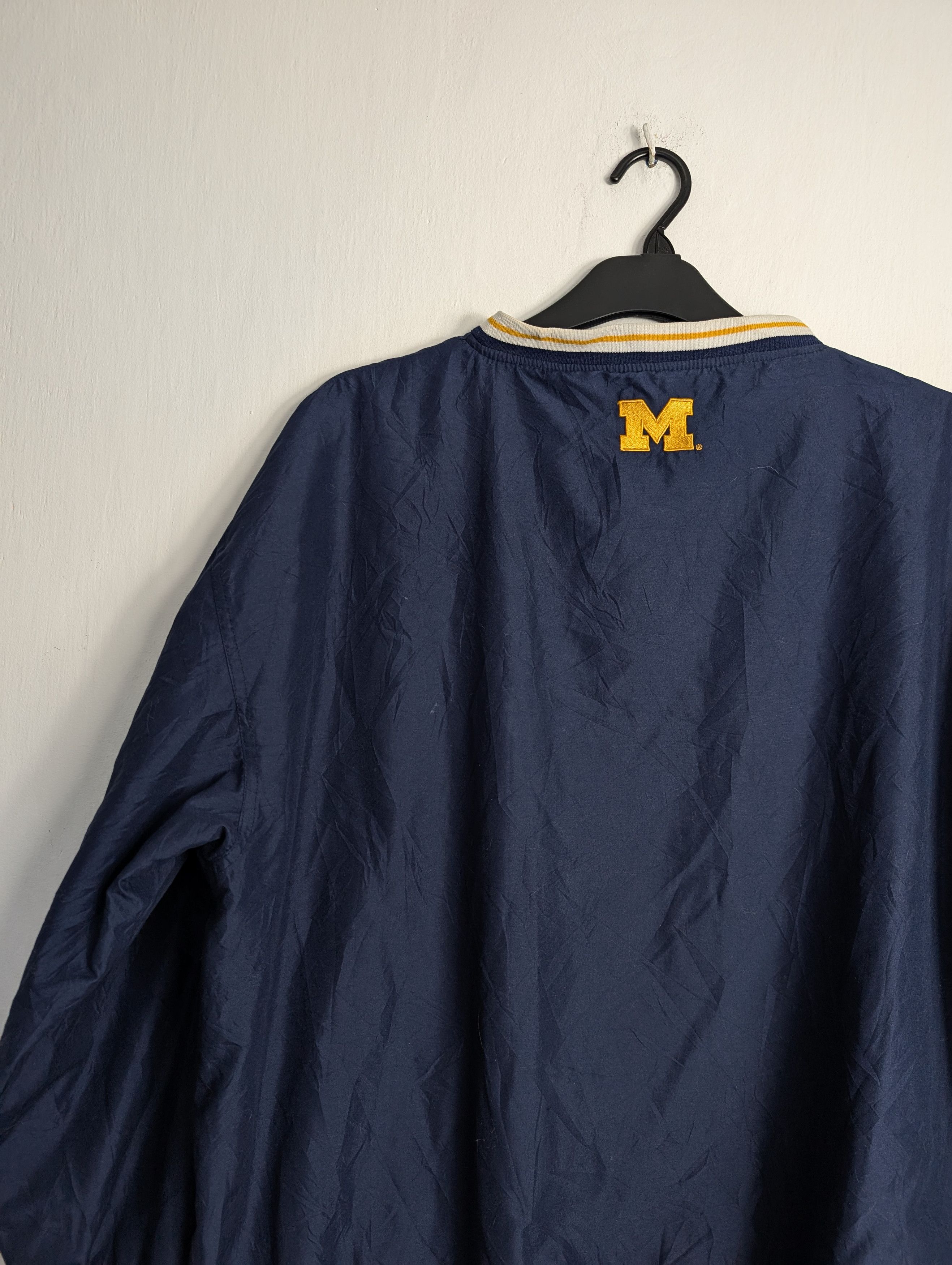 Pro Player Vintage Pro Player Michigan College Pullover Jacket Size US XL / EU 56 / 4 - 4 Thumbnail