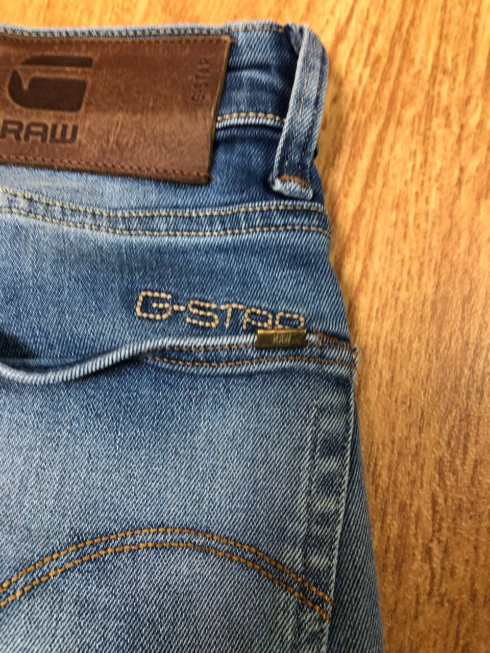 G-Star × Japanese Brand Crazy Crash Dirty Baggy Faded Jean Japan Avant Garde Style Size US 32 / EU 48 - 20 Thumbnail