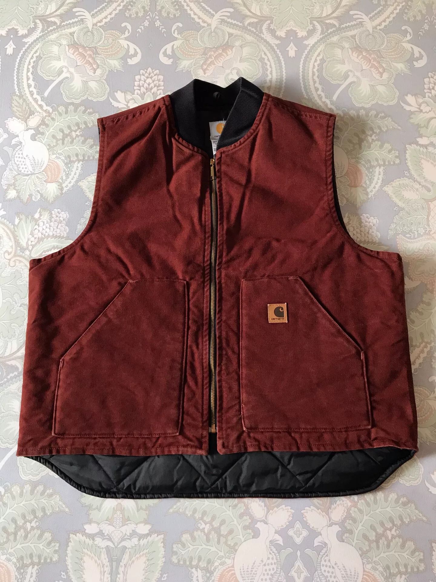 Carhartt Carhartt V02 Clay Red Work Vest Size US XL / EU 56 / 4 - 1 Thumbnail