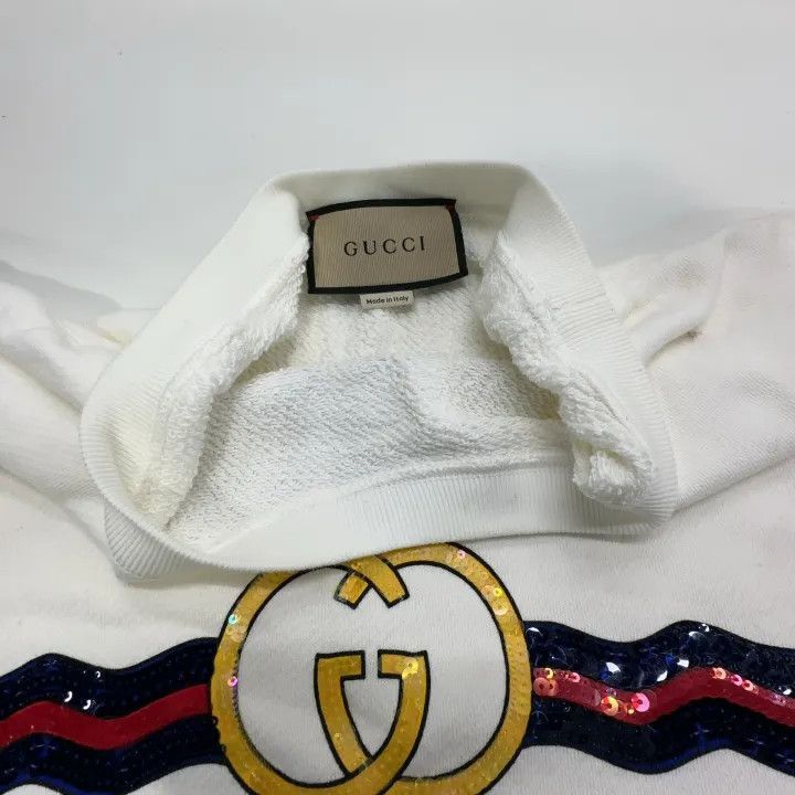 Gucci Gucci SS23 Logo Print Casual Sweatshirt for Women-2507 Size S / US 4 / IT 40 - 1 Thumbnail