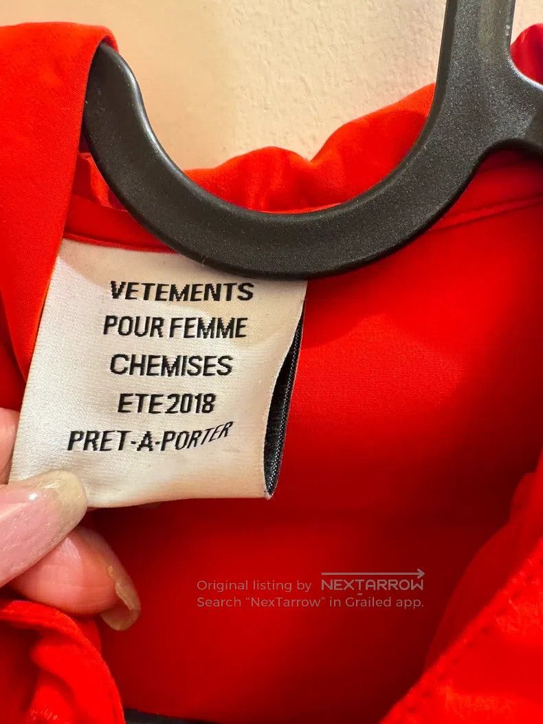 Vetements Vetements Demna Top Size US M / EU 48-50 / 2 - 4 Thumbnail