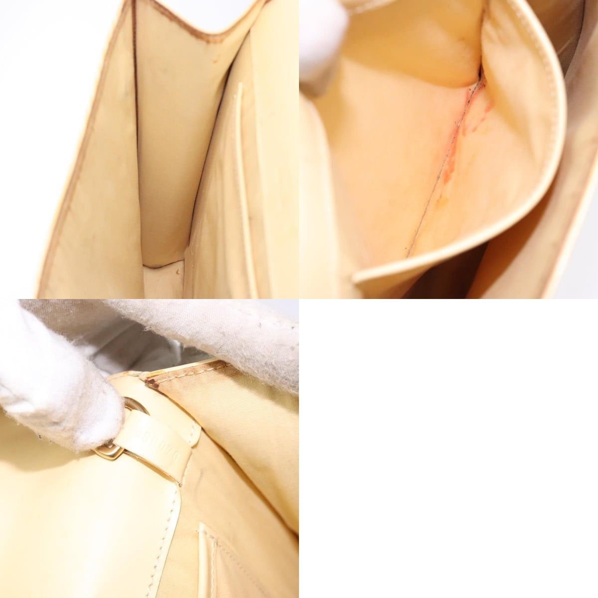 Louis Vuitton LOUIS VUITTON Epi Ramatuelle Shoulder Bag Cream Vanilla Size ONE SIZE - 12 Thumbnail
