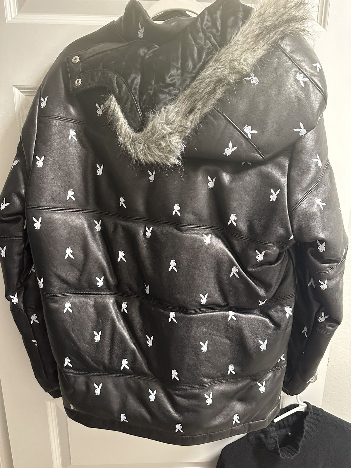 Supreme Supreme Playboy Leather Jacket Size US M / EU 48-50 / 2 - 2 Thumbnail