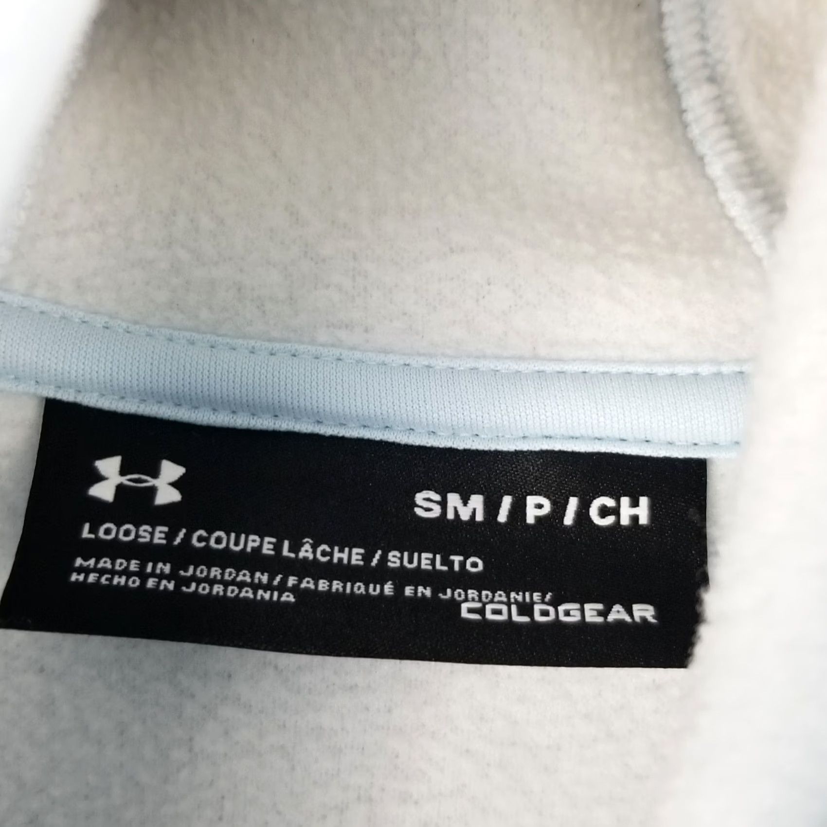 Under Armour Under Armour Hoodie Women Small Blue Logo Embroidered Pullover Sweatshirt Size S / US 4 / IT 40 - 2 Thumbnail