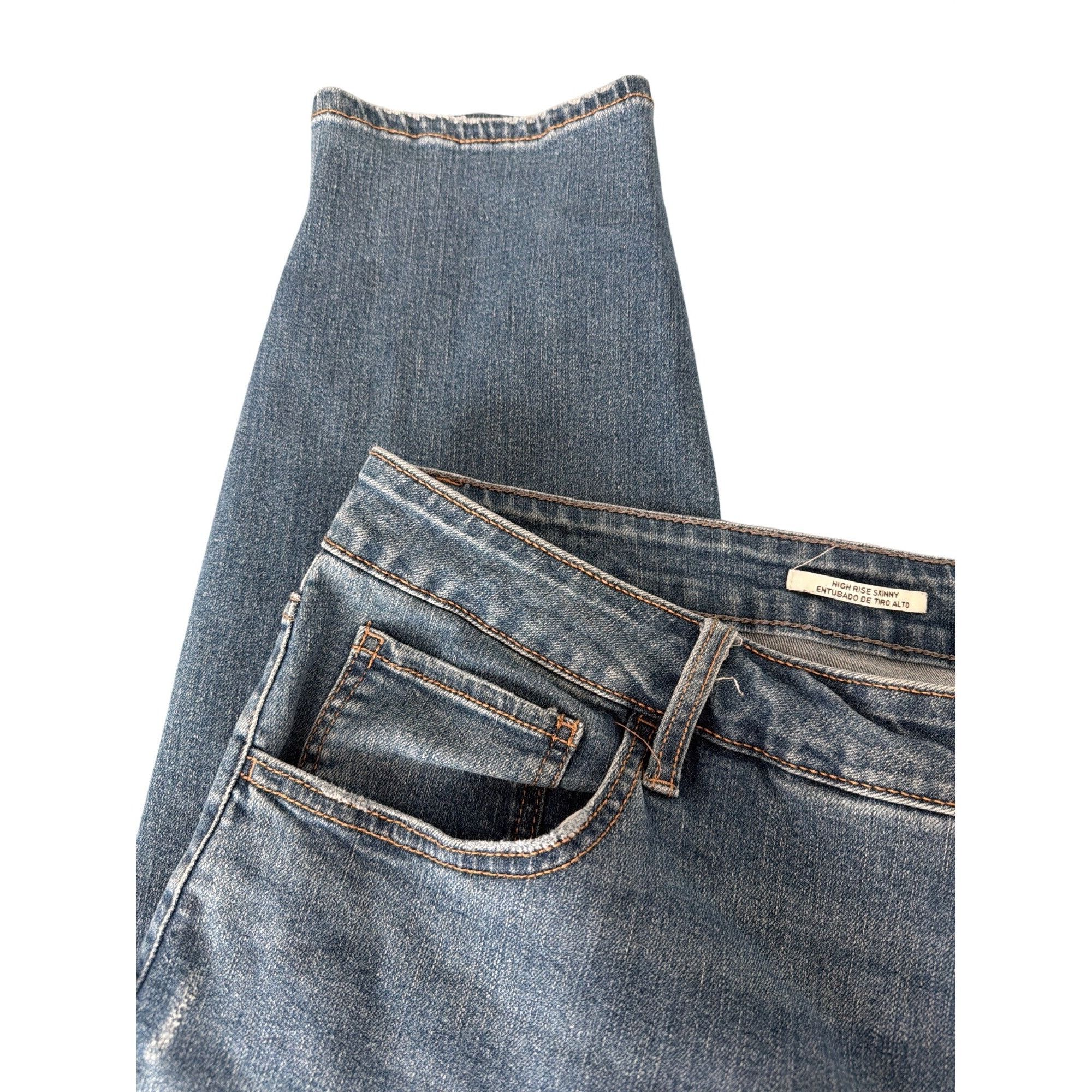 Other Ava & Viv High Rise Skinny Jeans Blue Denim Stretch Plus Siz Size 42" / US 20 - 2 Thumbnail