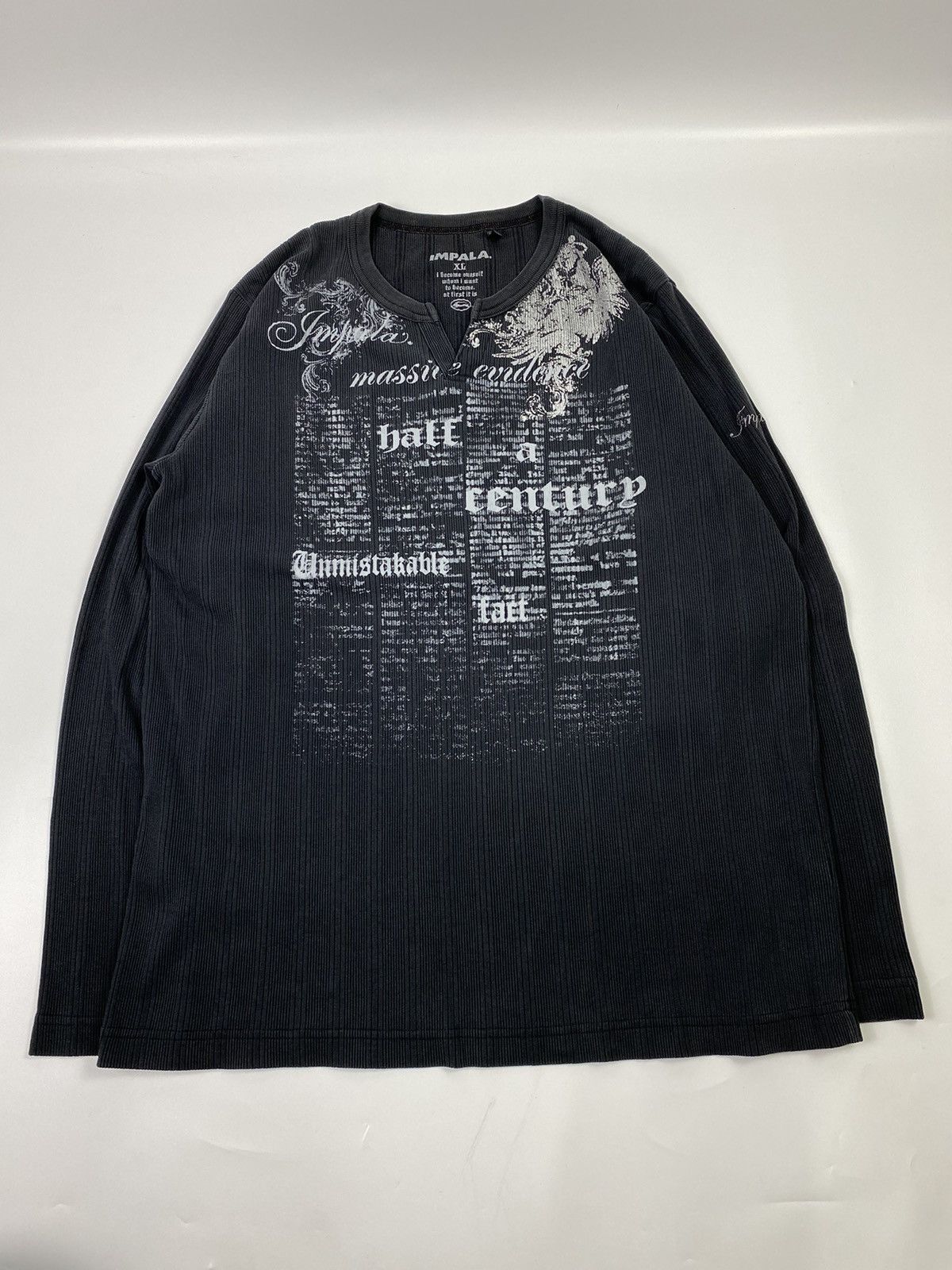 Japanese Brand Thermal longsleeve impala poem vkei style Size US L / EU 52-54 / 3 - 8 Thumbnail