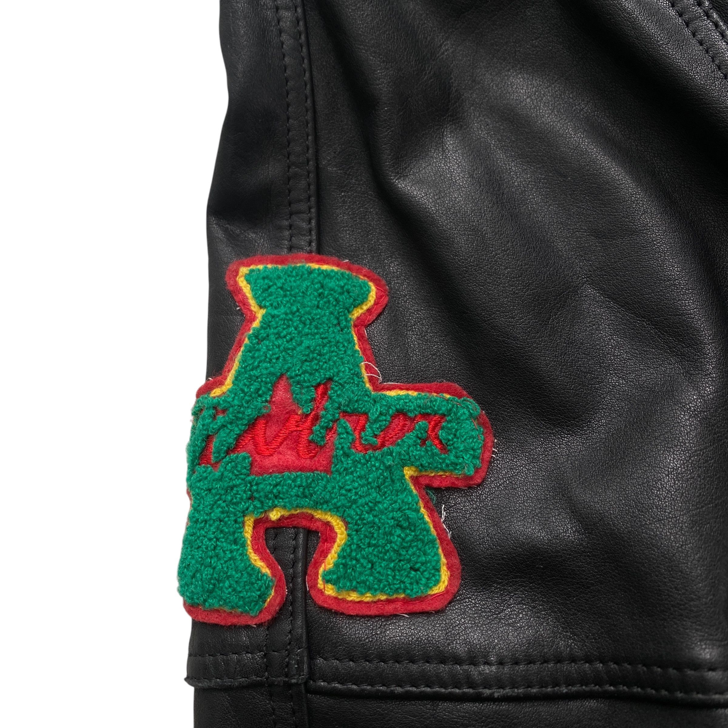Avirex × Vintage Vintage Avirex Leather Varsity Jacket Champions Size US M / EU 48-50 / 2 - 6 Thumbnail