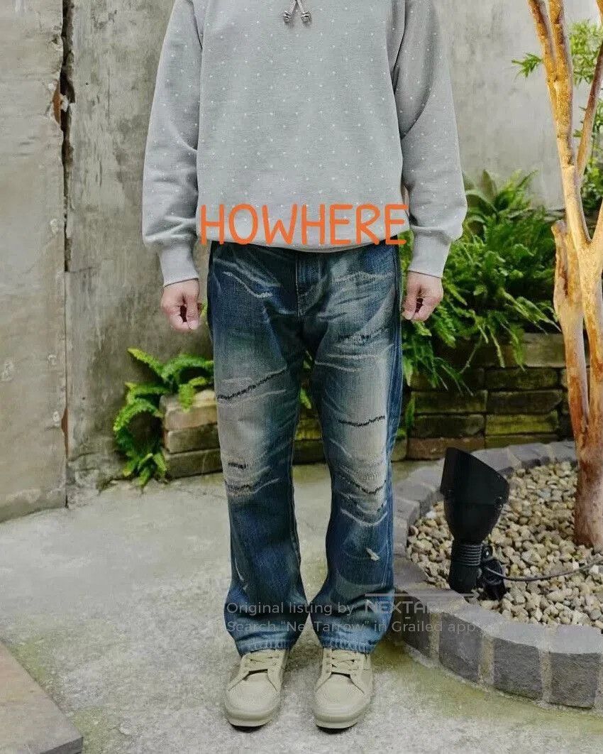 Neighborhood neighborhood savage denim distressed jeans. Size US 42 / EU 58 - 8 Thumbnail