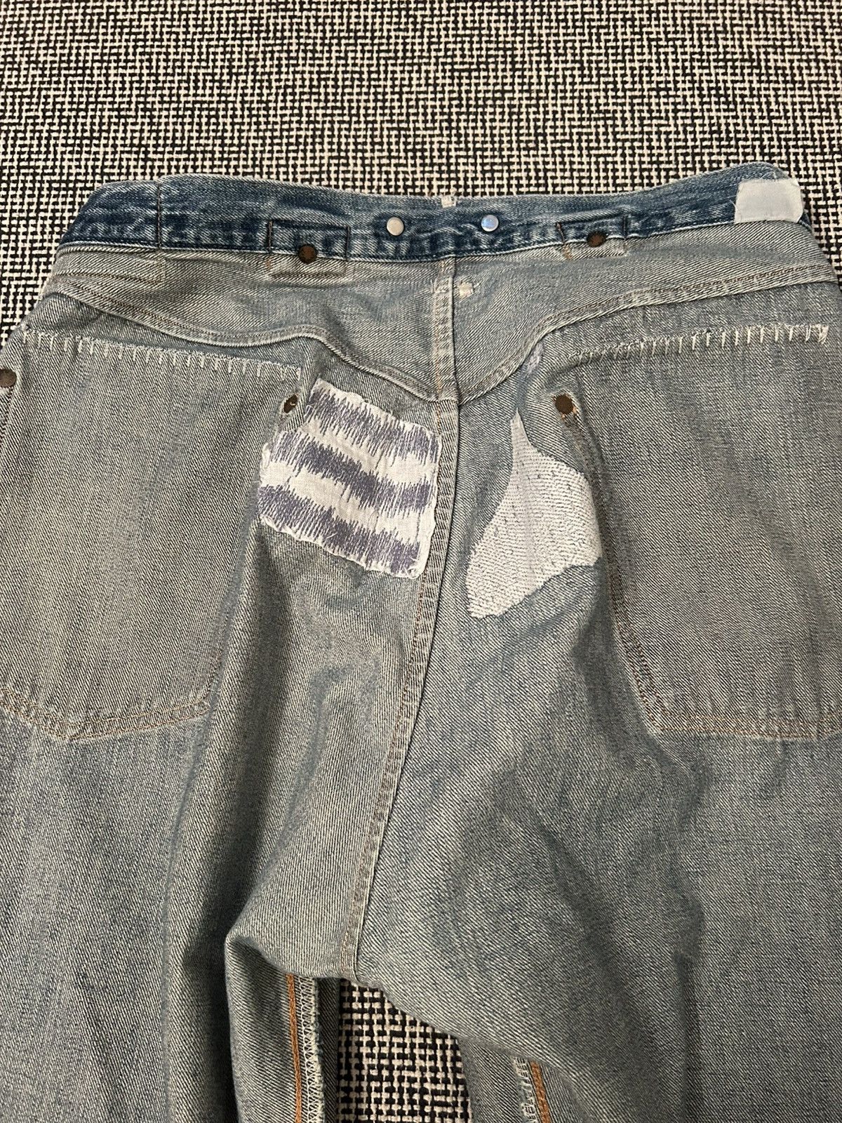 Levi's Vintage Clothing Vintage Selvedge Levis buckleback patch denim 32x32 Size US 32 / EU 48 - 10 Thumbnail