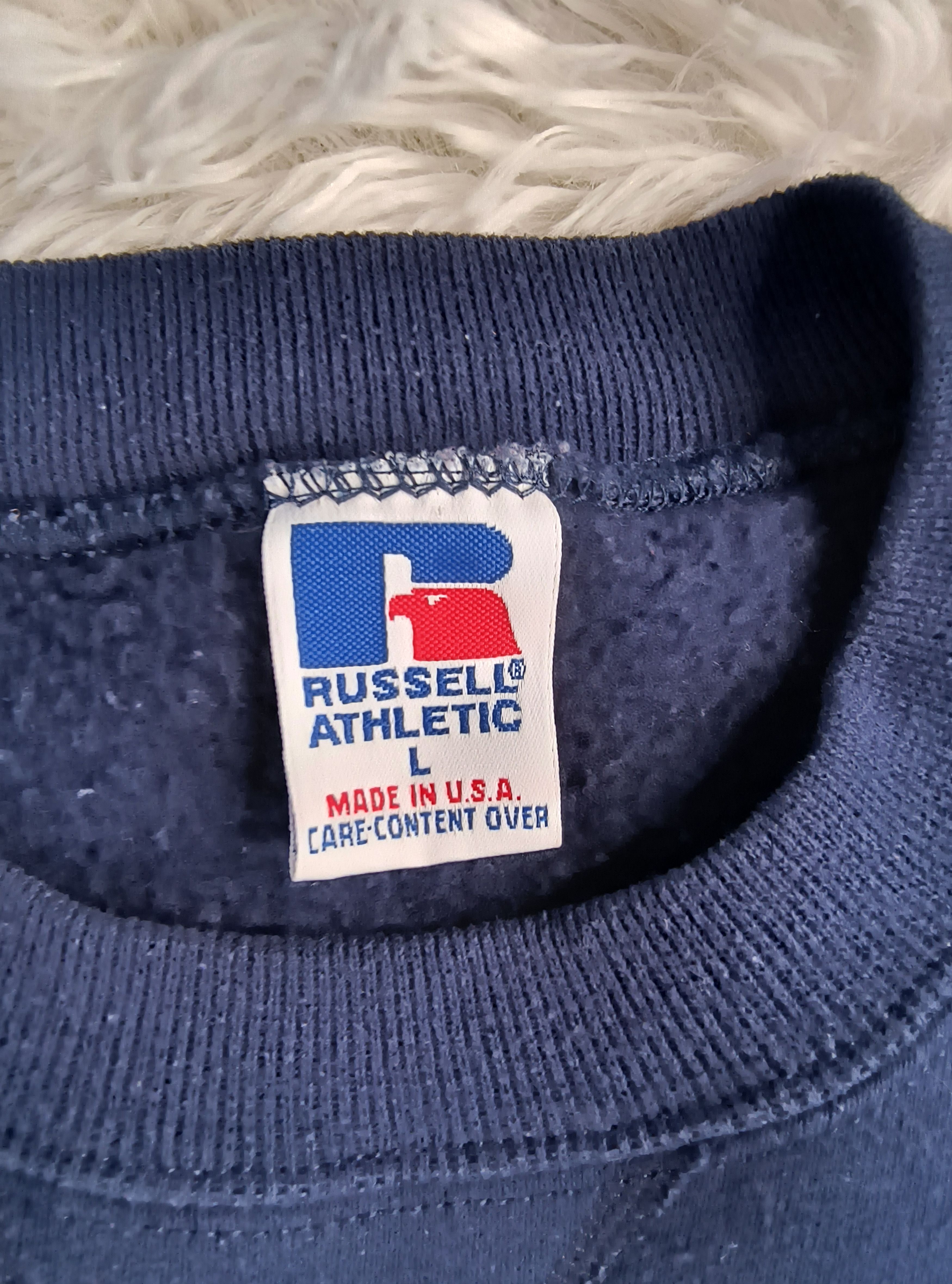 Russell Athletic Vintage Michigan 90s crewneck sweatshirt Size US L / EU 52-54 / 3 - 6 Thumbnail