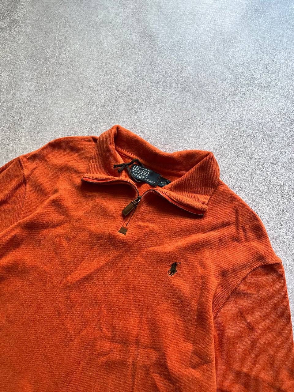 Polo Ralph Lauren × Vintage Vintage Polo Ralph Lauren Quarter Zip Sweater Y2K M Size US M / EU 48-50 / 2 - 5 Thumbnail