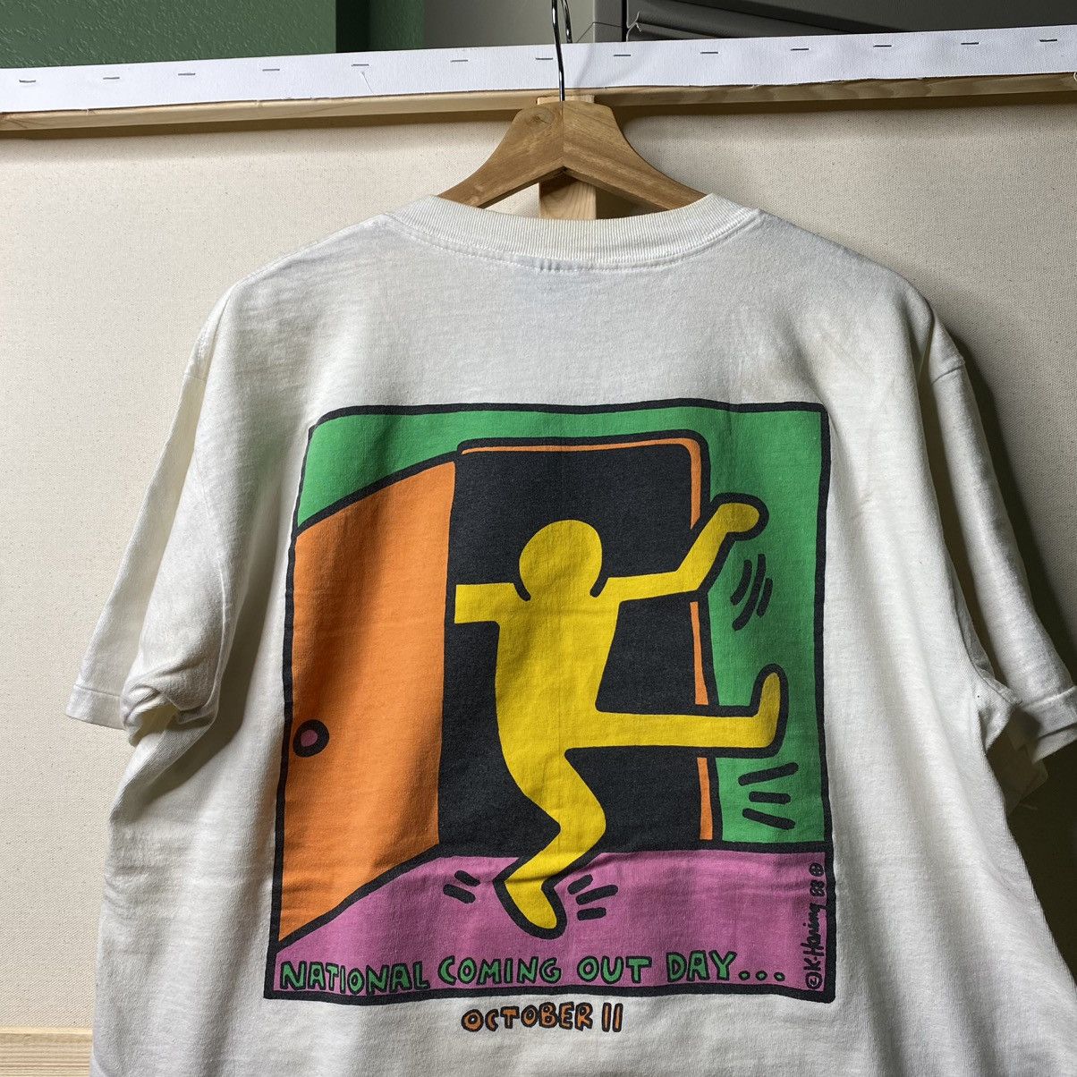 Keith Haring × Vintage Vintage Keith haring Size US L / EU 52-54 / 3 - 1 Thumbnail