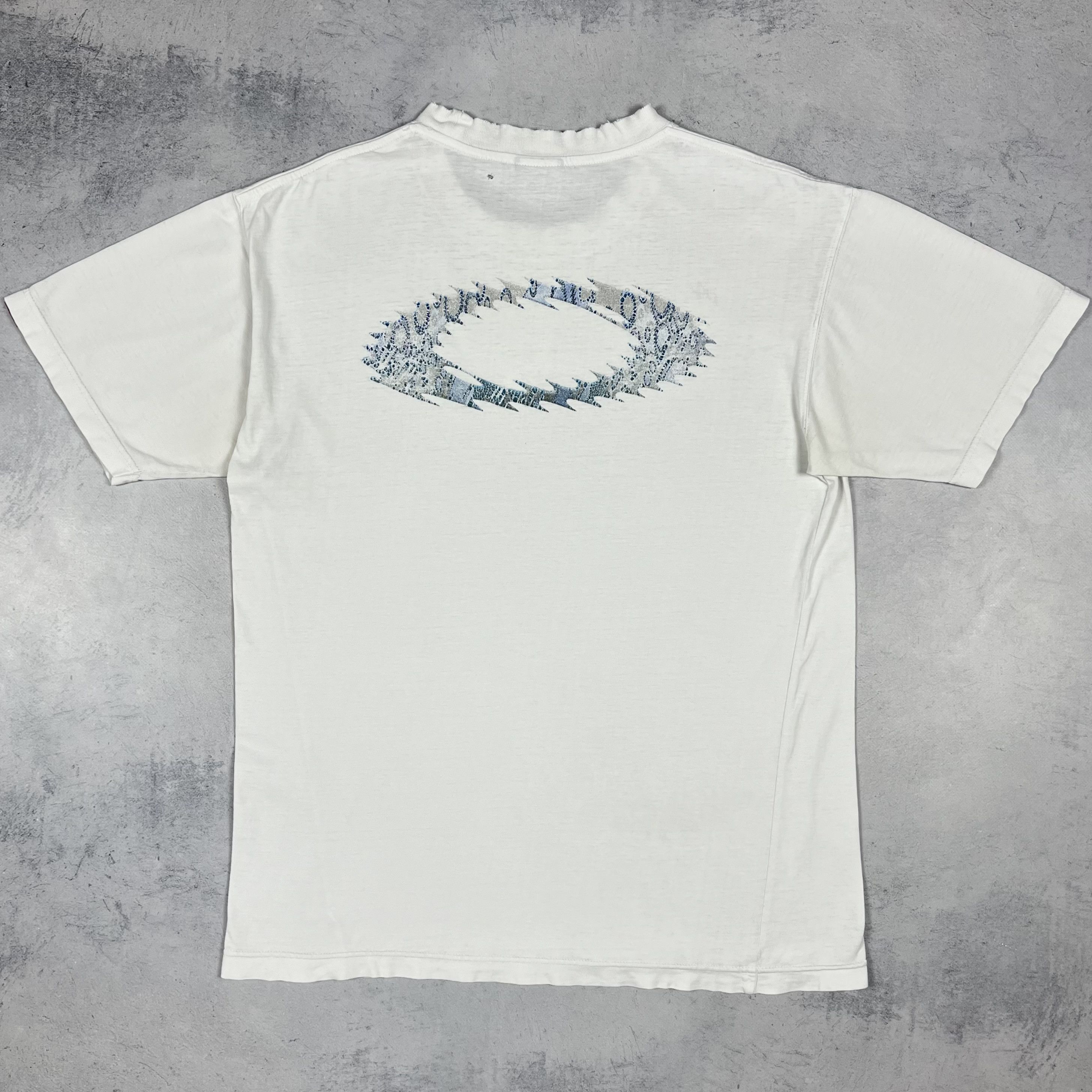Oakley Vintage Oakley Software Blade Big Logo T Shirt 90’s Size US L / EU 52-54 / 3 - 2 Thumbnail