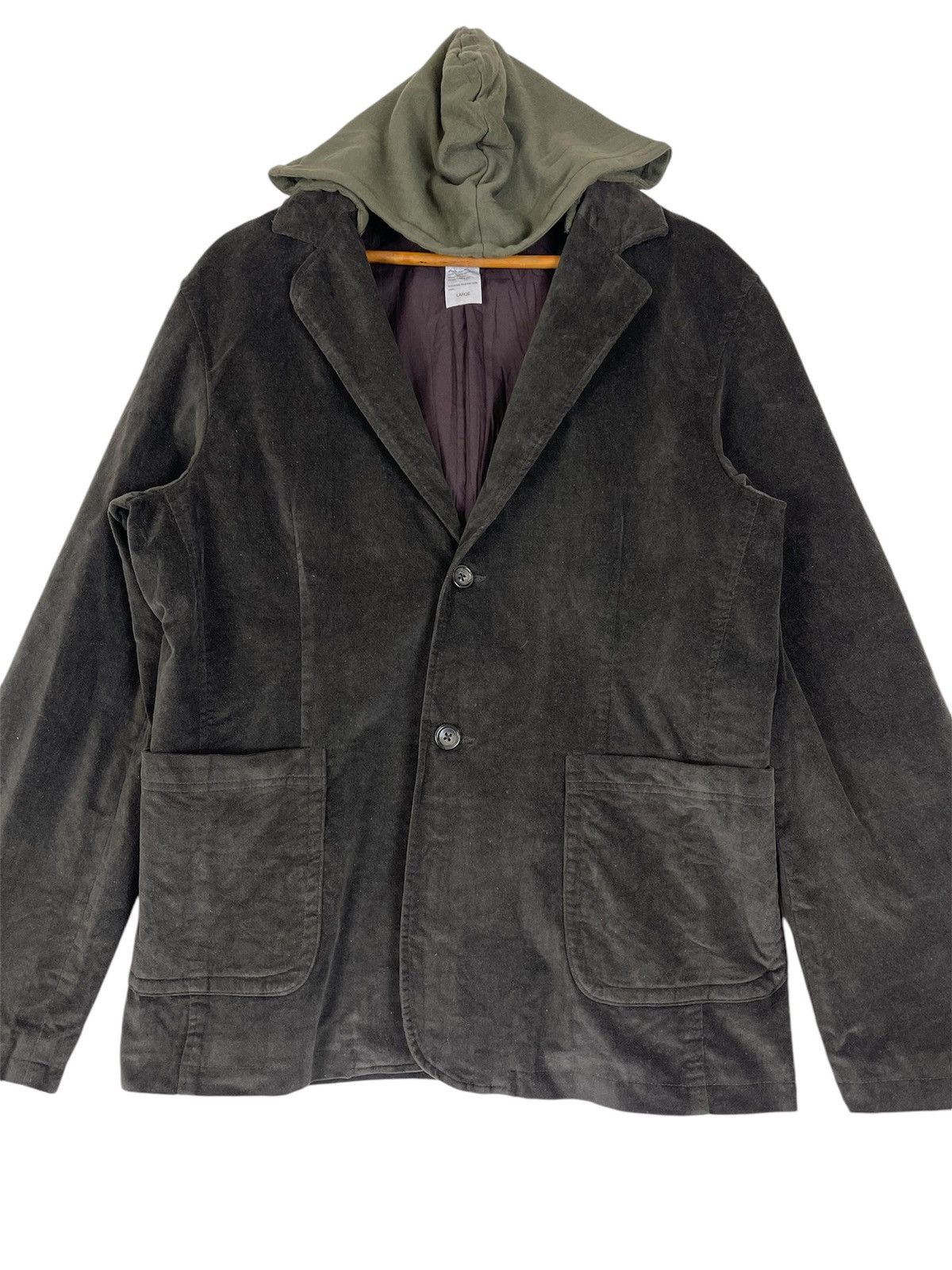 Vintage × Woolrich Woolen Mills WOOLRICH EST1830 HOODIE COAT JACKET Size US L / EU 52-54 / 3 - 1 Thumbnail