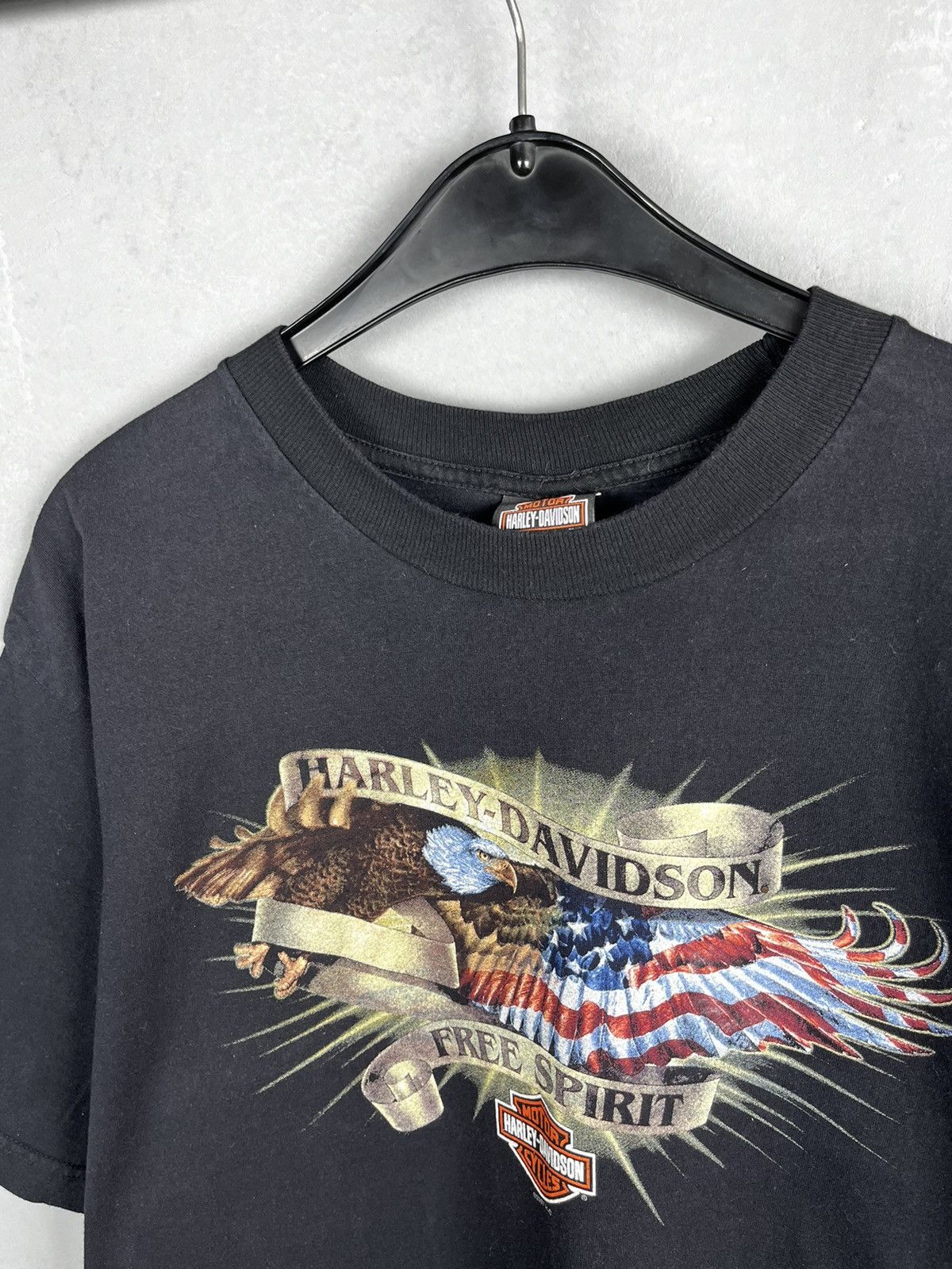 Harley Davidson × Vintage Harley Davidson world famous t shirt USA vintage Size US XL / EU 56 / 4 - 8 Thumbnail