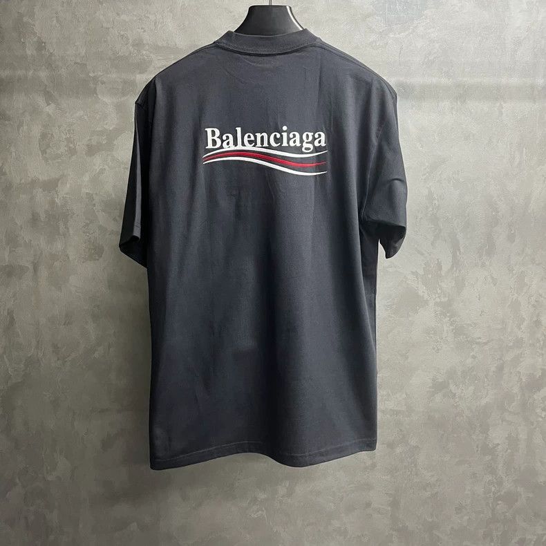 Balenciaga Balenciaga latest black and gray cola embroidery logo round Size US XXS / EU 40 - 5 Thumbnail