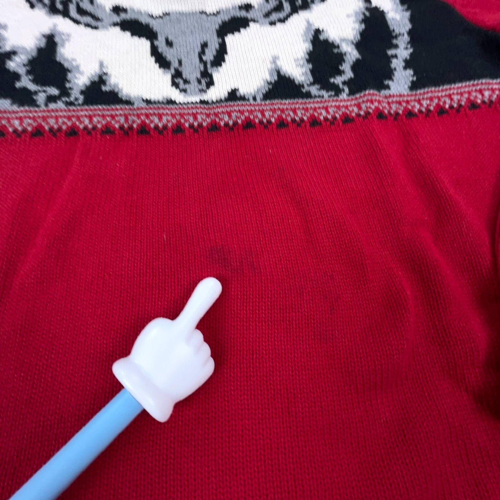 Chaps Chaps Sweater Men XL Red Pullover Mock Neck Knit Heavyweight Logo 1/4 Zip Vintage No Size US XL / EU 56 / 4 - 4 Thumbnail