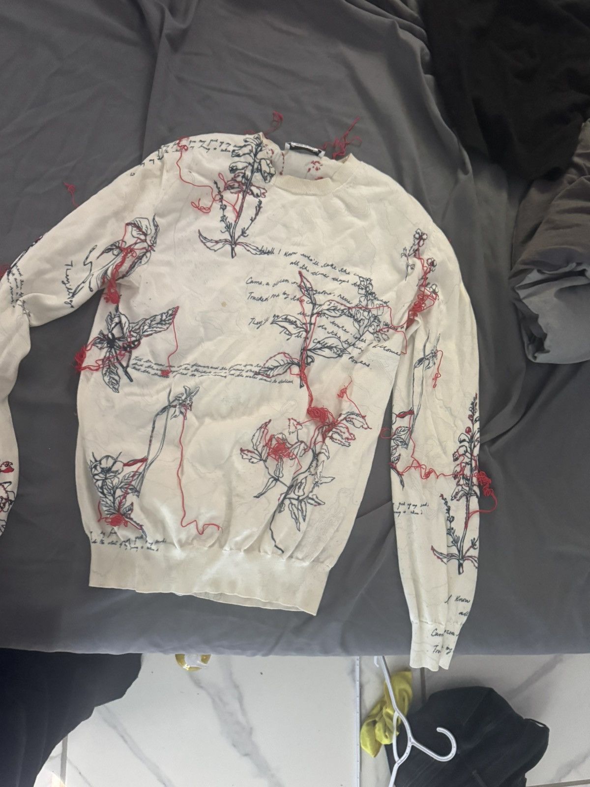 Alexander McQueen Alexander McQueen Explorer Thread Sweater. (RARE) Size US M / EU 48-50 / 2 - 6 Thumbnail