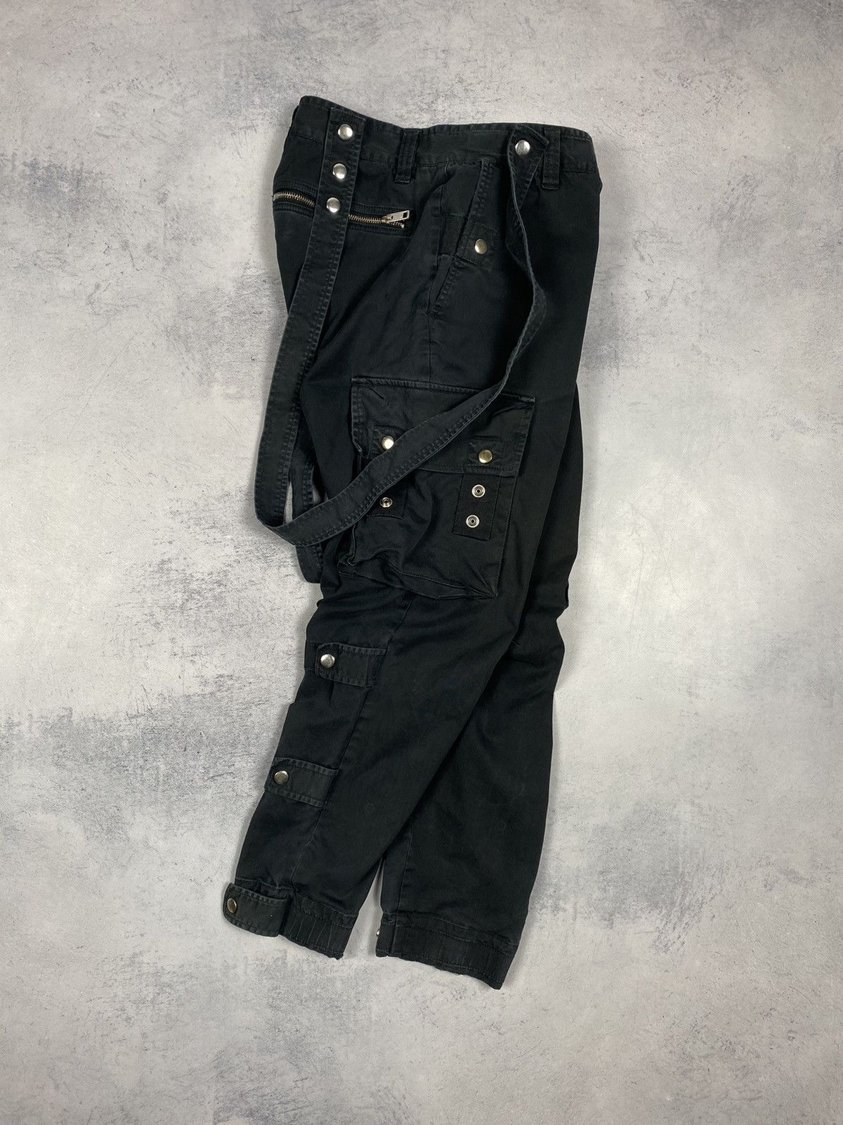 Diesel Diesel Gothic Punk Streetwear Loose Fit Avant-Garde Pants Size US 30 / EU 46 - 19 Thumbnail