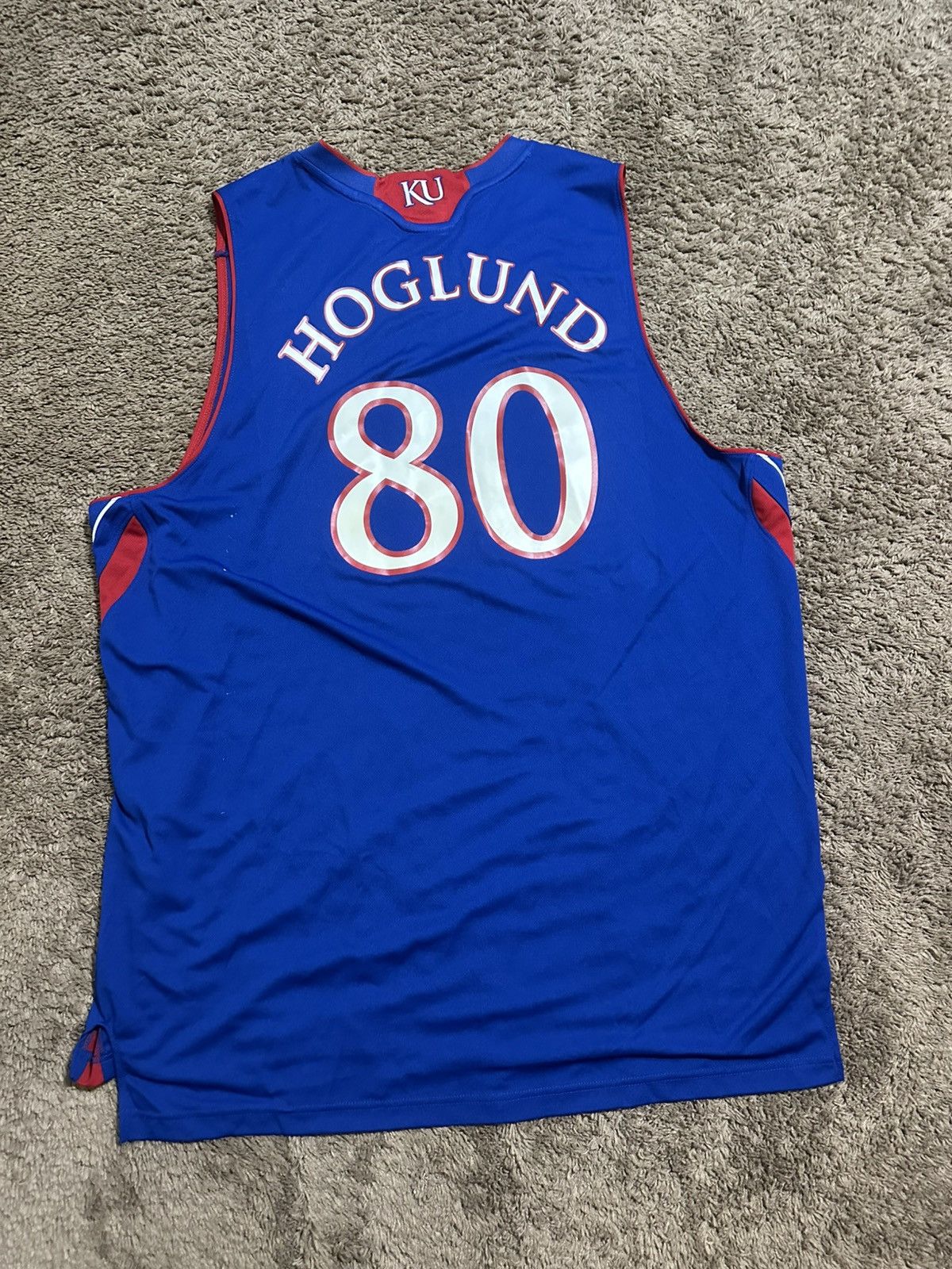 NCAA Vintage NCAA Kansas Jayhawks basketball jersey size 3XL Size US XXL / EU 58 / 5 - 1 Thumbnail