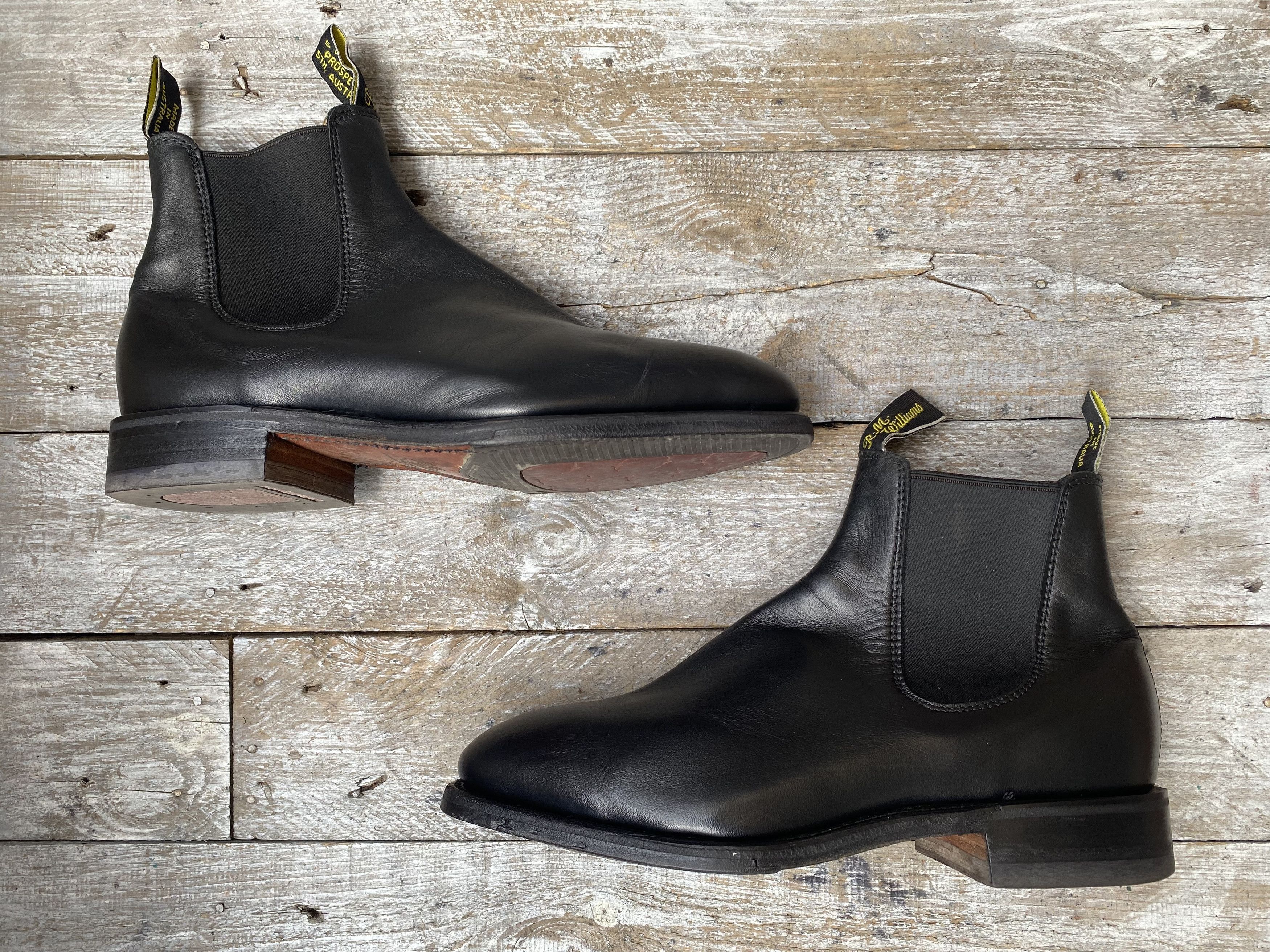 R.M. Williams Rm williams craftman comfort black chelsea boots Size US 8 / EU 41 - 9 Thumbnail