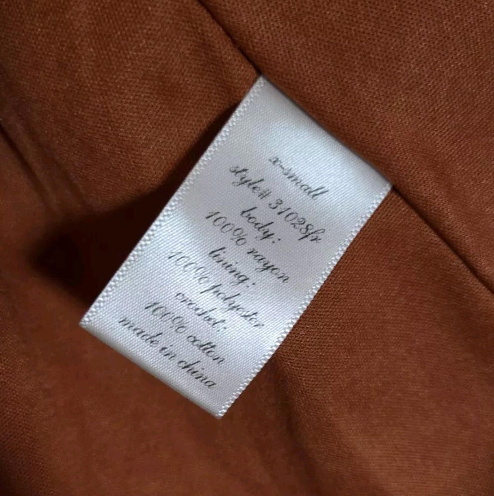 Other Blue Rain Tank Top Blouse Womens Size XS Burnt Orange Knit L Size XS / US 0-2 / IT 36-38 - 10 Thumbnail