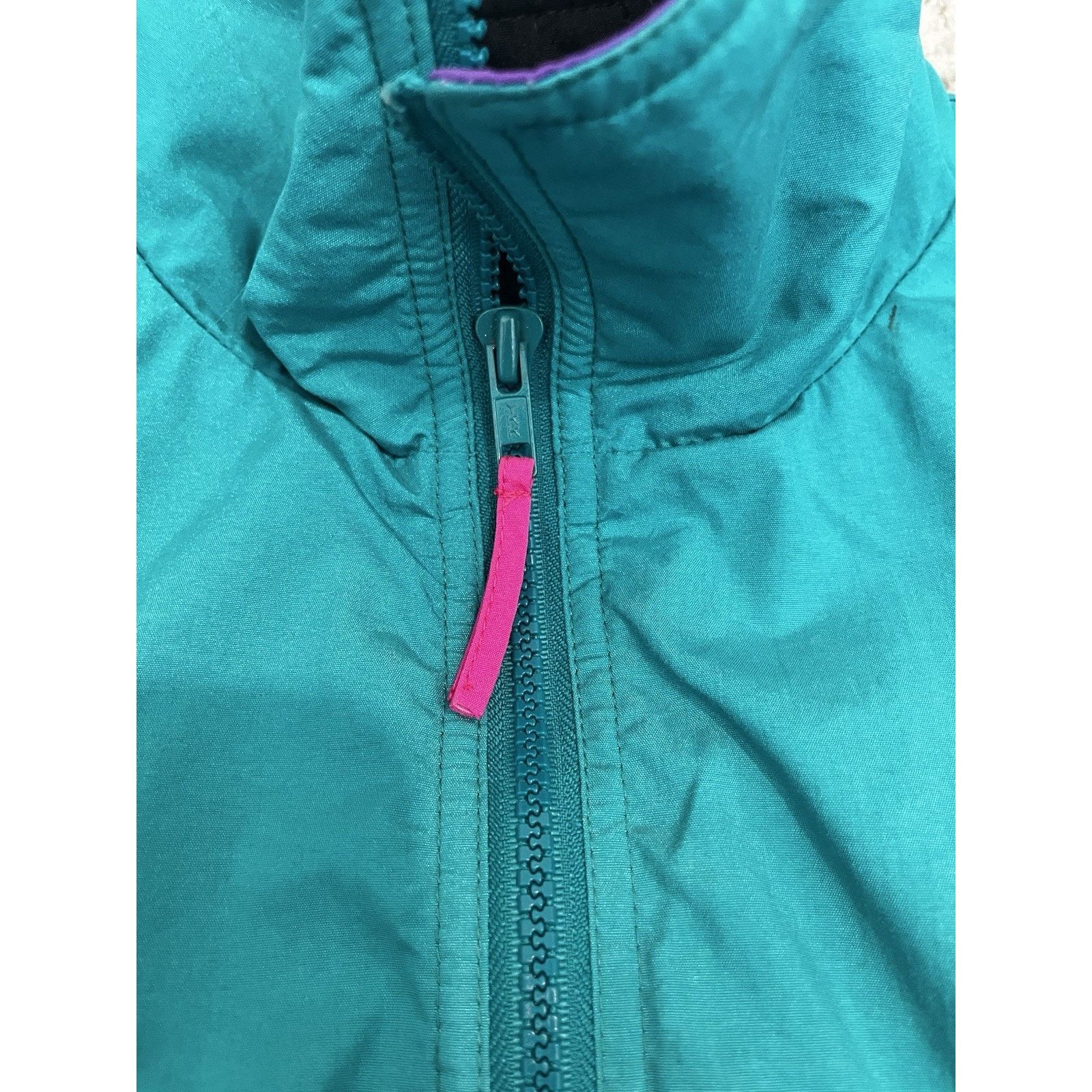 Helly Hansen Vtg Helly Hansen Anorak Jacket 90s Purple Teal L Hong Kong Size US L / EU 52-54 / 3 - 8 Thumbnail