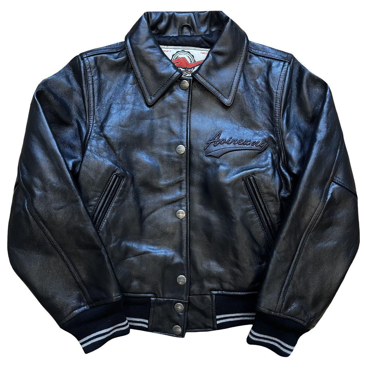 Avirex Avirex Leather Varsity Jacket Size XS / US 0-2 / IT 36-38 - 1 Thumbnail