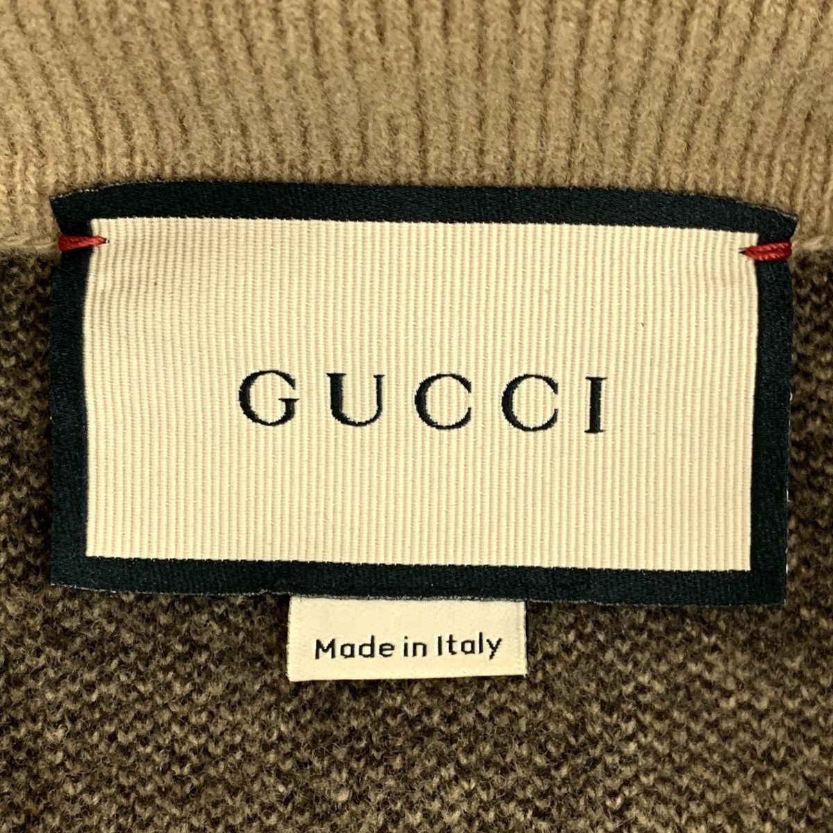 Gucci Gucci Wool Lapel Long Sleeve Knit Cardigan K26WX Size M / US 6-8 / IT 42-44 - 4 Thumbnail