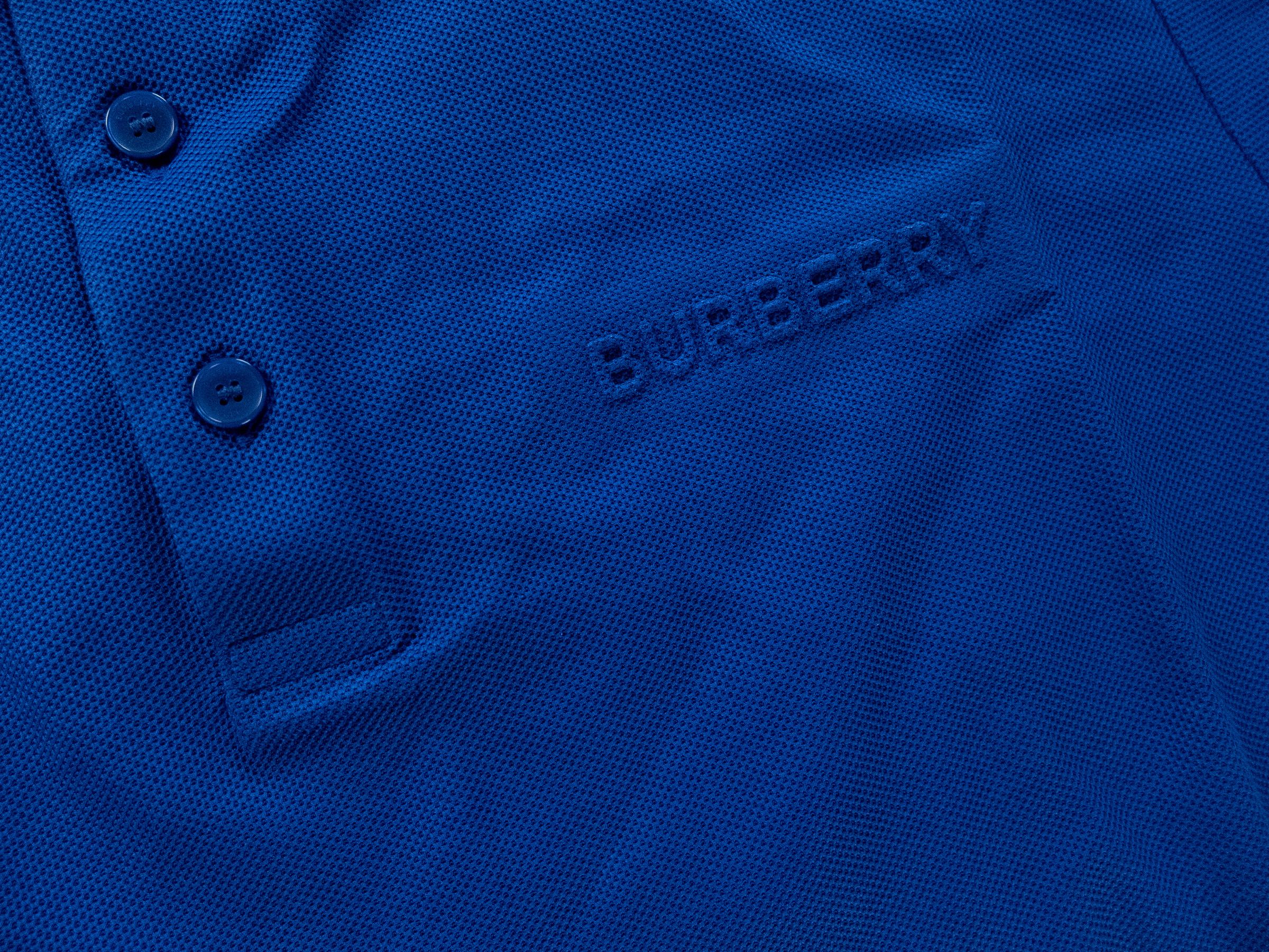 Burberry BURBERRY Hartford dark ocean blue polo shirt XL q Size US XL / EU 56 / 4 - 5 Thumbnail