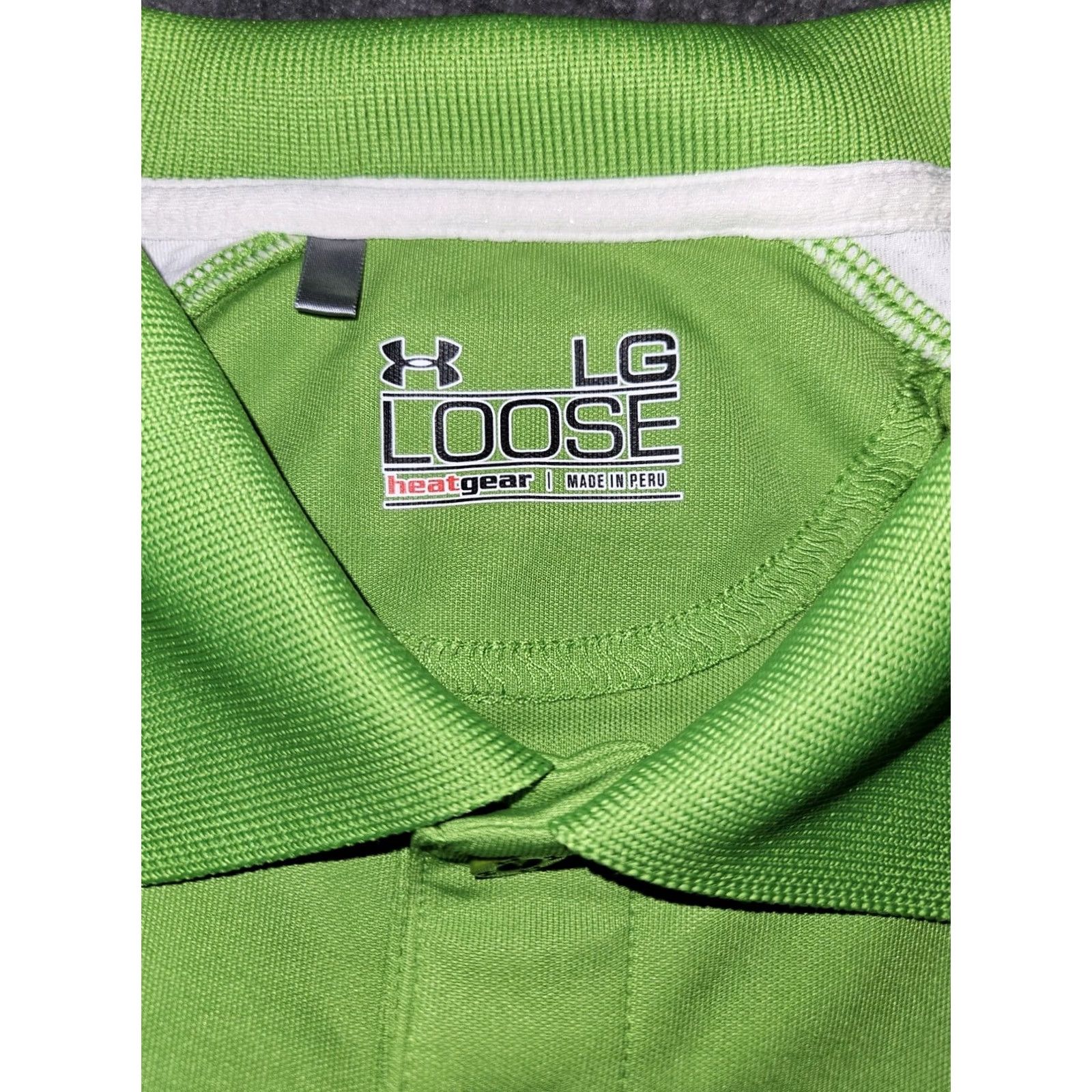 Under Armour Under Armour Polo Shirt Men's L Green Short Sleeve Embroidered Golf Classic Logo Size US L / EU 52-54 / 3 - 2 Thumbnail