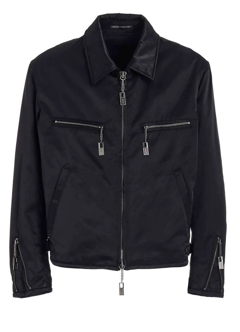 Yohji Yamamoto Black Zipper Jacket by Yohji Yamamoto-dmc Size US M / EU 48-50 / 2 - 1 Thumbnail