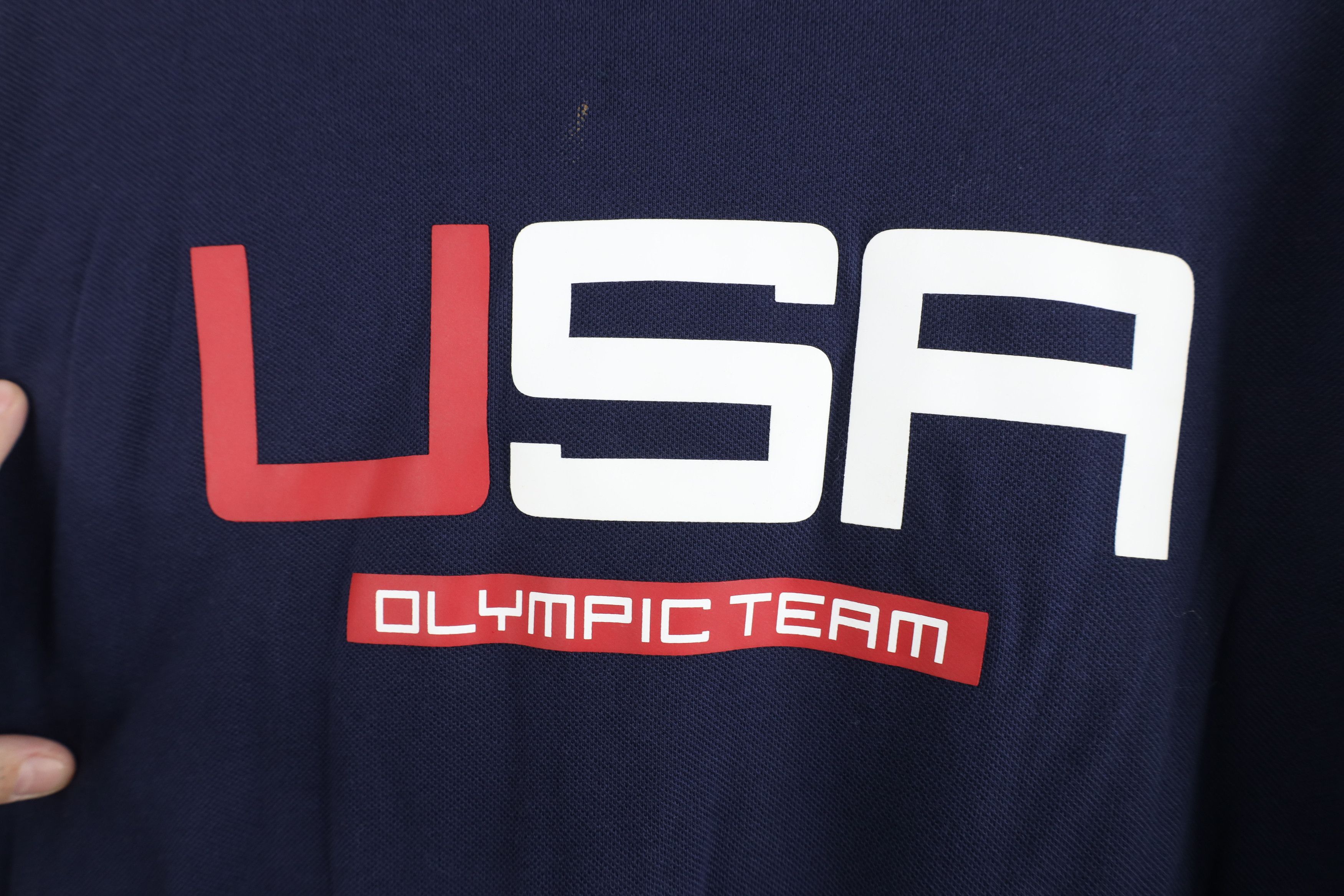 Polo Ralph Lauren Ralph Lauren 2016 Olympics United States Big Pony Polo Shirt Size US L / EU 52-54 / 3 - 12 Thumbnail