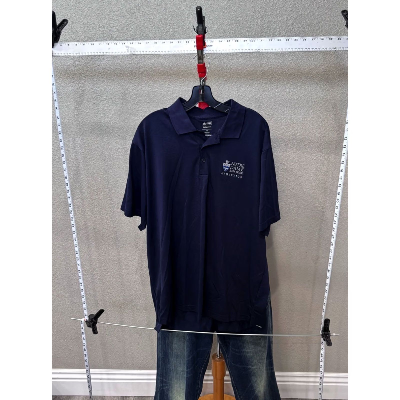Adidas Adidas POLO SHIRT XL Mens Notre Dame San Jose Athletics Multicolor Baseball/Team Polo Shirt XL Mens Size US XL / EU 56 / 4 - 3 Thumbnail
