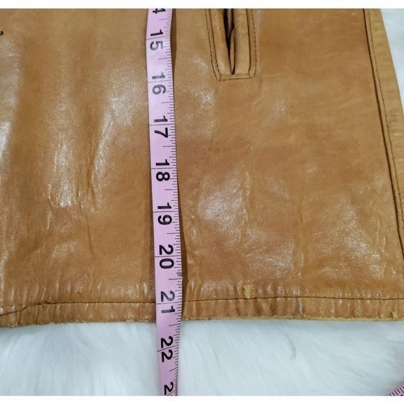 Vintage Vintage 70's Mens Butter Soft Tan Leather Blazer M Size US M / EU 48-50 / 2 - 13 Thumbnail