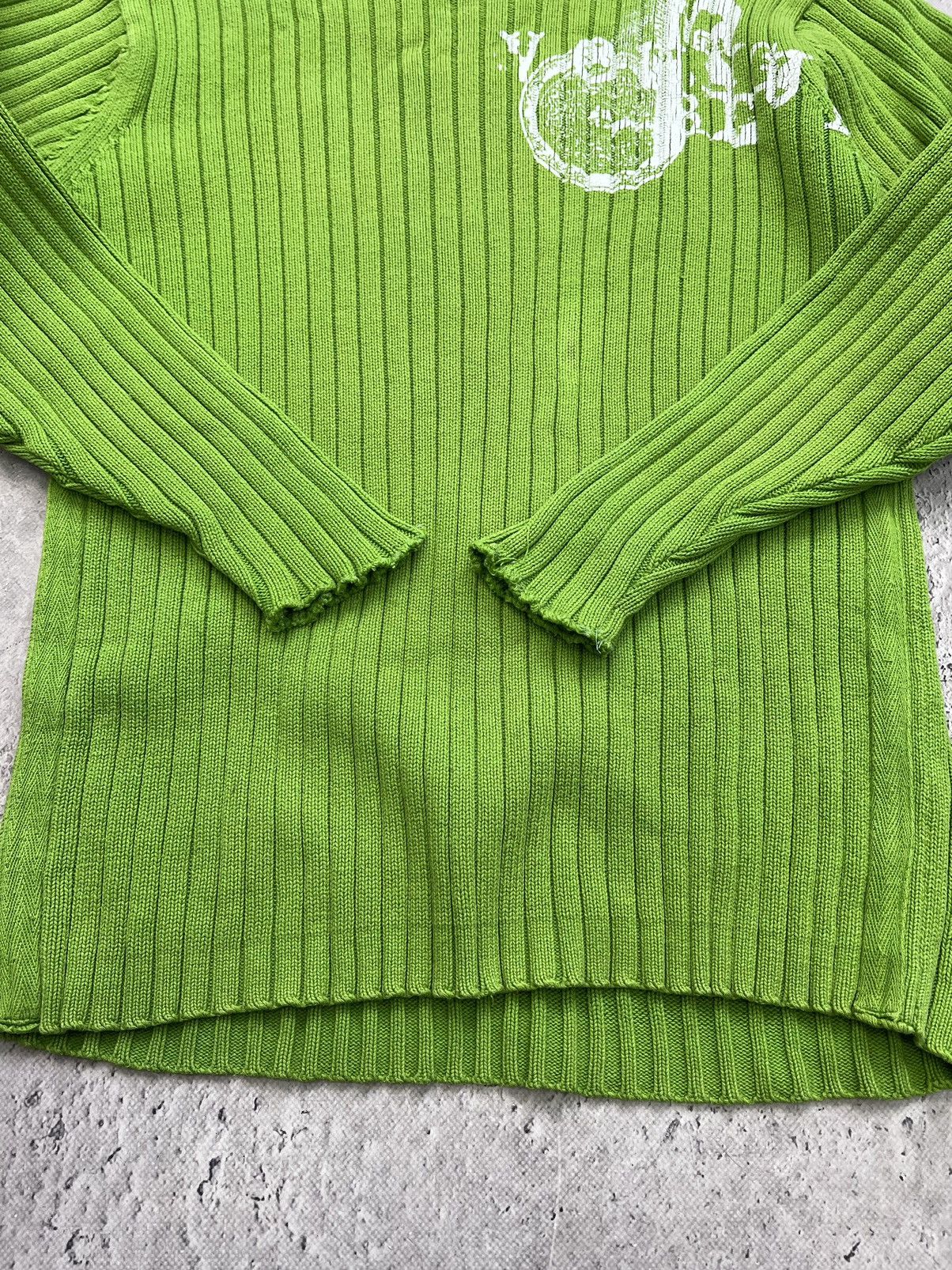 20471120 × Seditionaries VINTAGE Y2K Seditionaries Knitted Print 777 Stylish Sweater Size US M / EU 48-50 / 2 - 7 Thumbnail