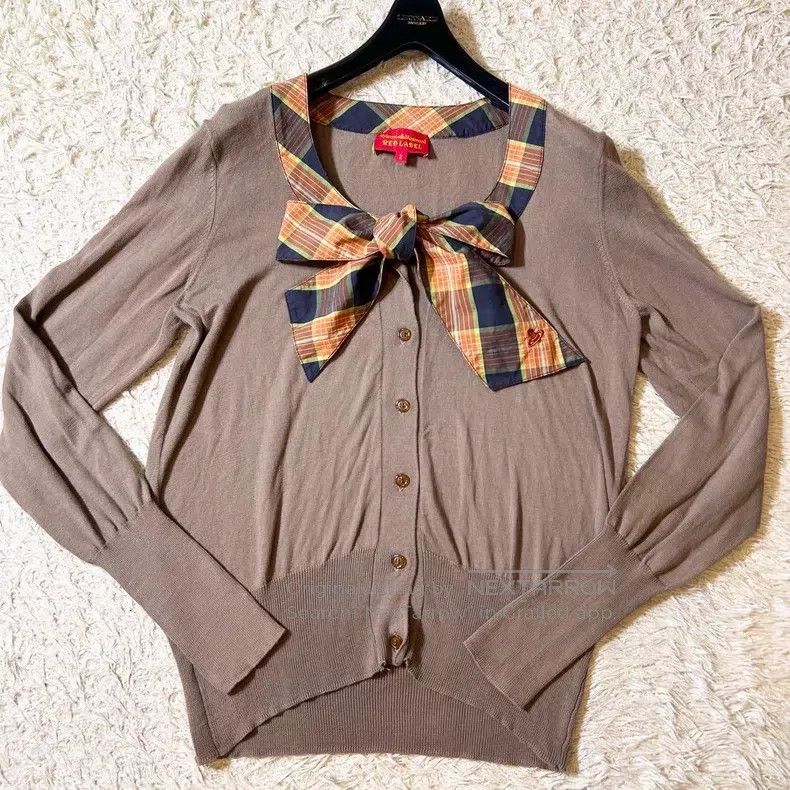 Vivienne Westwood Vivienne Westwood Autumn bow-tied cardigan Size M / US 6-8 / IT 42-44 - 1 Thumbnail